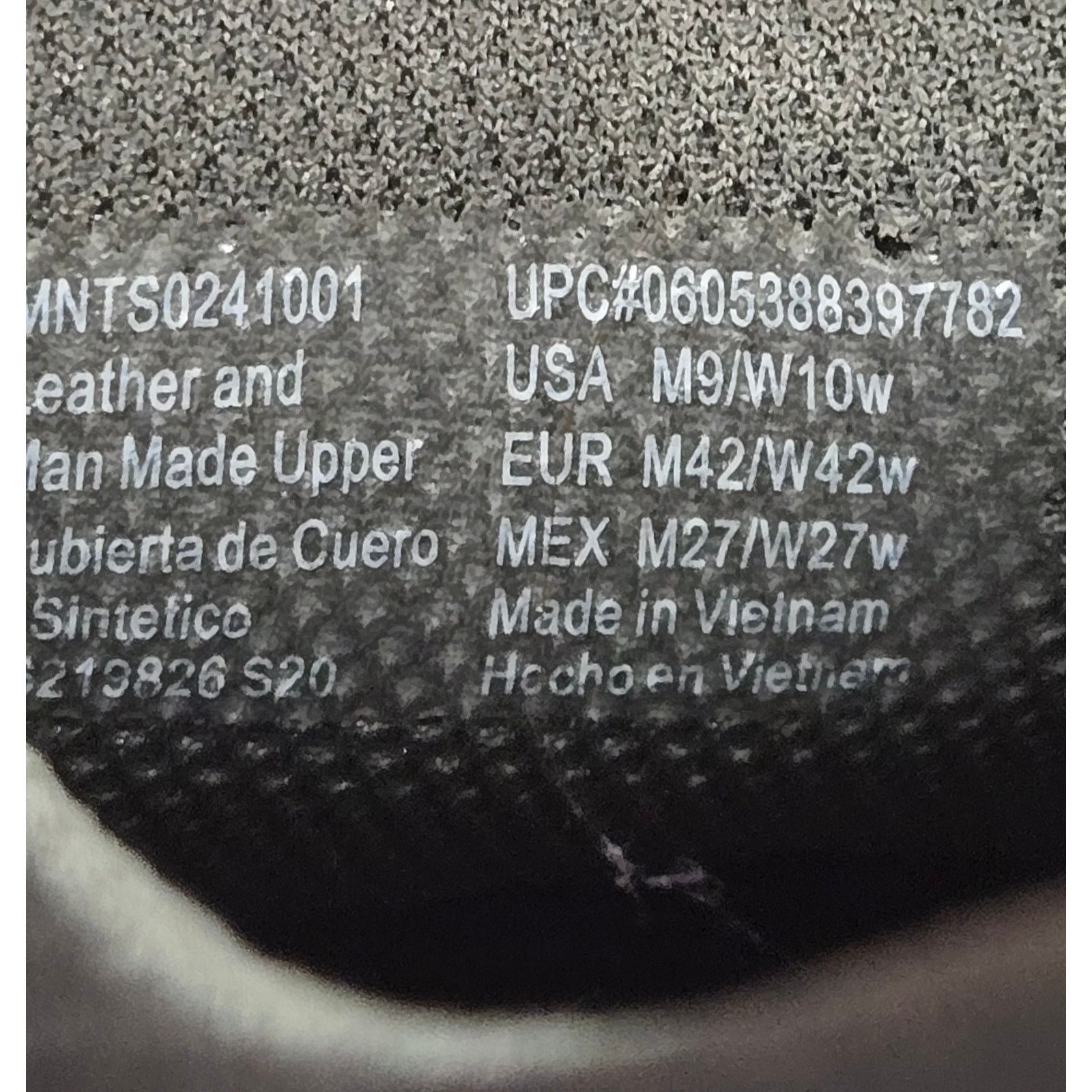 Other TredSafe Black Slip Resistant 9Men/10Women Work Shoe Leather Size US 10 / IT 40 - 6 Thumbnail