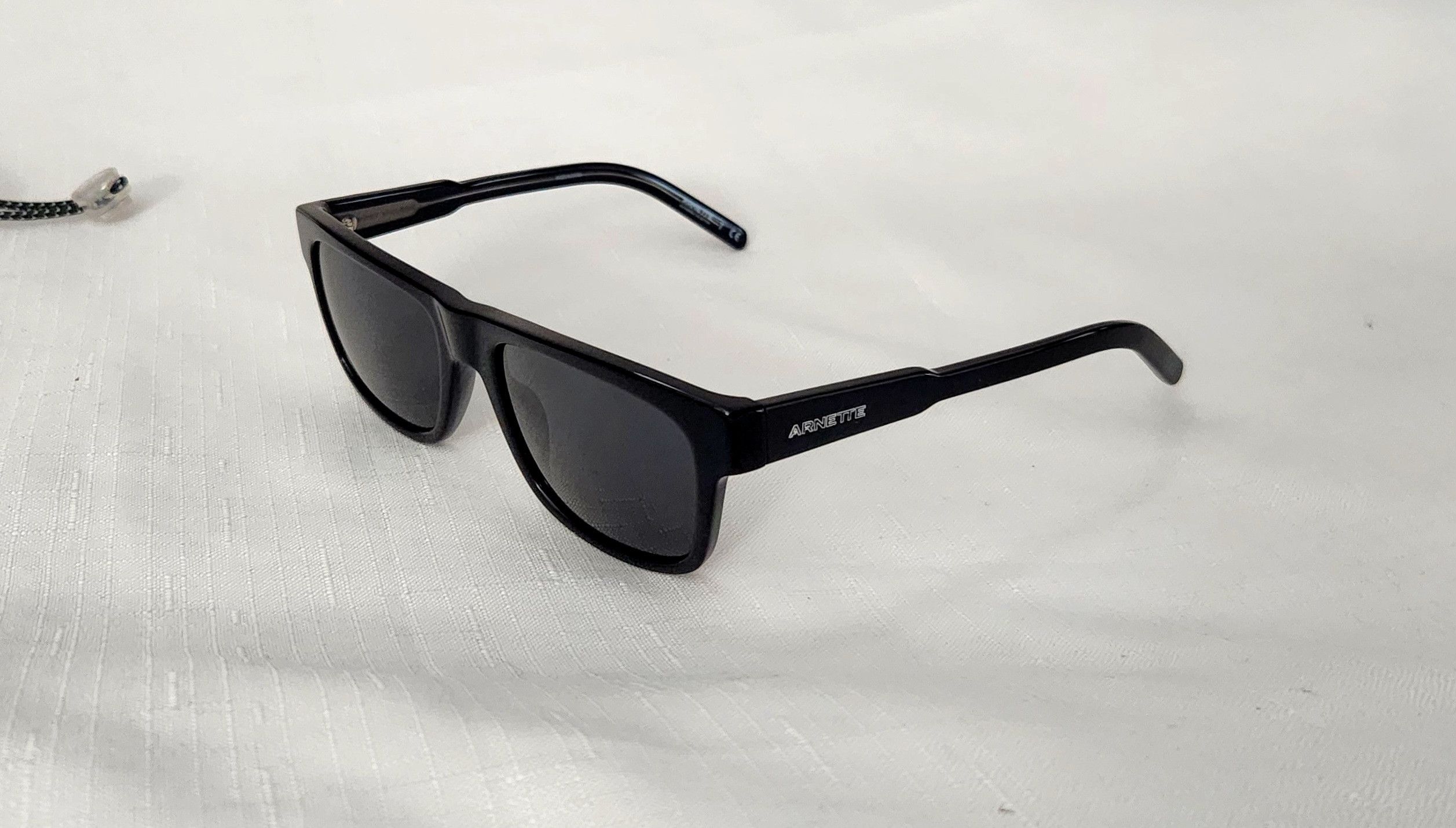 Arnette × Rap Tees Arnette X Post Malone Post Malone Shiny Black Sunglasses Size ONE SIZE - 1 Thumbnail