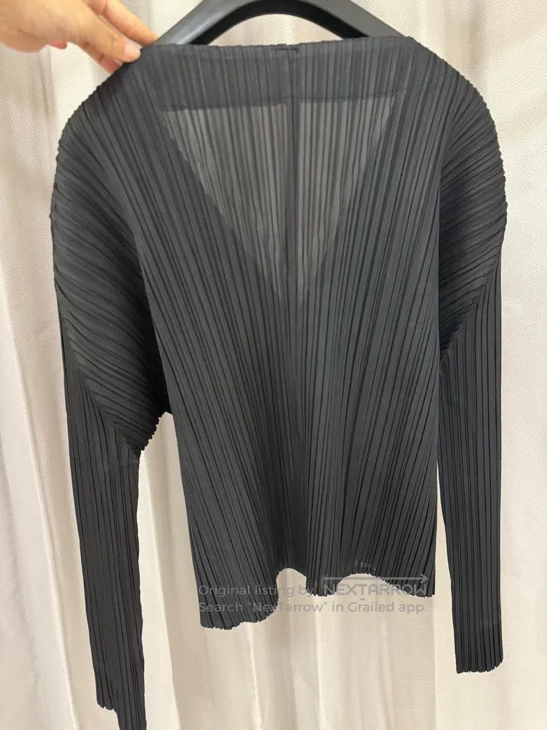 Issey Miyake Issey Miyake Black Hoodie Size S / US 4 / IT 40 - 2 Thumbnail