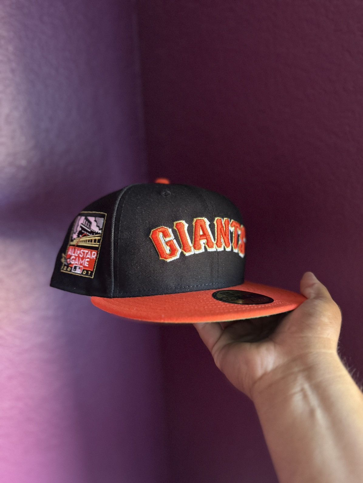 Hat Club 7 3/4~ San Francisco Giants “Golden Scripts” Rare Size ONE SIZE - 1 Thumbnail