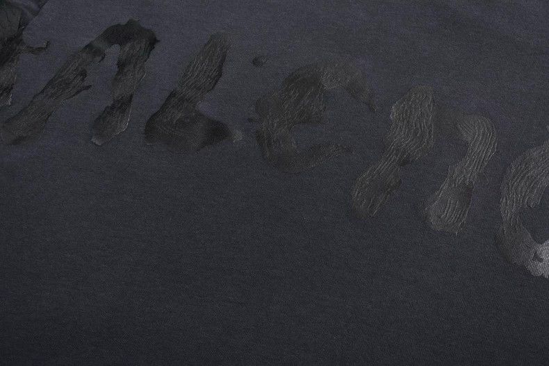 Balenciaga Balenciaga Distressed short-sleeve t-shirt Size US S / EU 44-46 / 1 - 8 Thumbnail