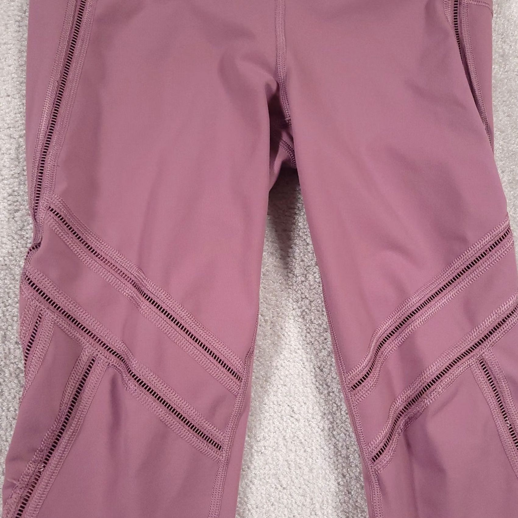 Victoria's Secret Victoria's Secret Sport Leggings Women Small Pink Mauve Knockout Tight Pockets Size 28" / US 6 / IT 42 - 4 Thumbnail