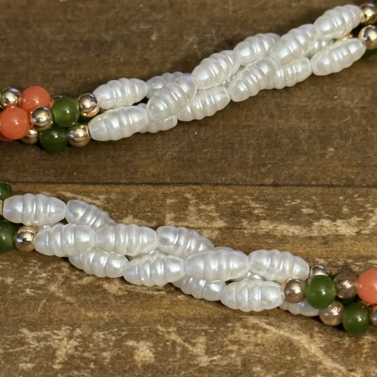 Vintage Vintage twisted freshwater pearl necklace Size ONE SIZE - 4 Thumbnail