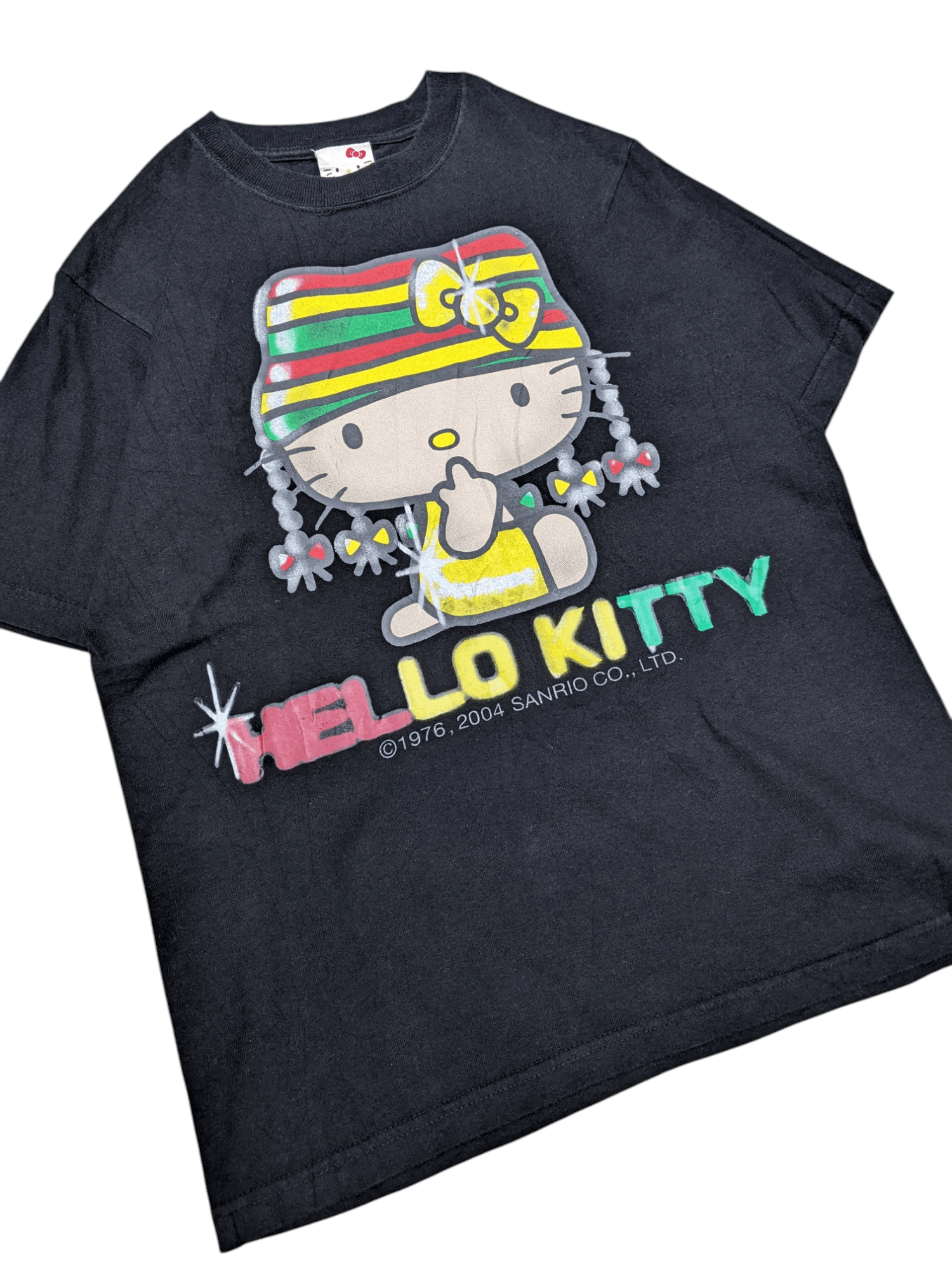 Anime Official Hello Kitty Sanrio Raggae T shirt Size M / US 6-8 / IT 42-44 - 2 Thumbnail