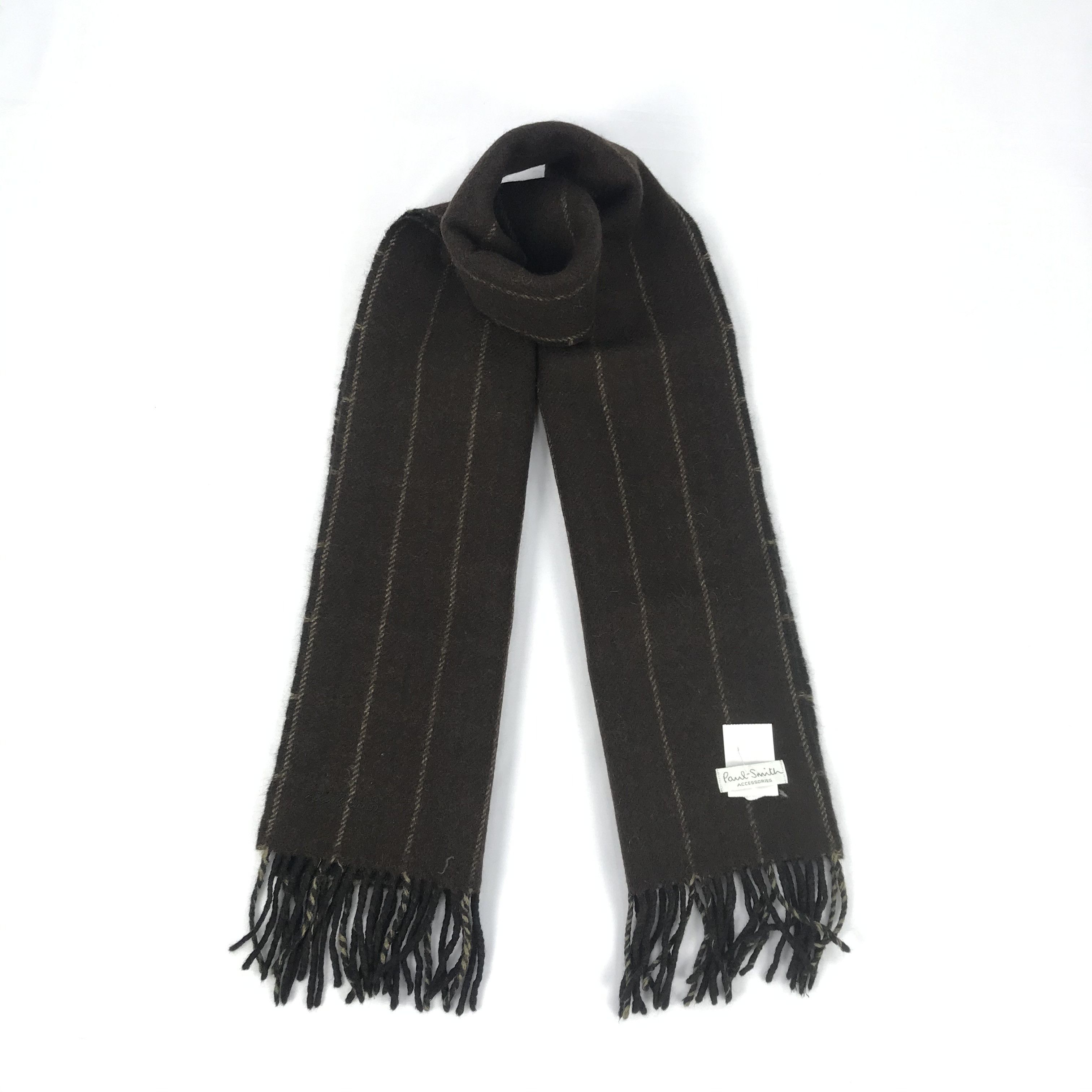 Vintage Paul Smith Scarf Muffler Cashmere Wool Scarves