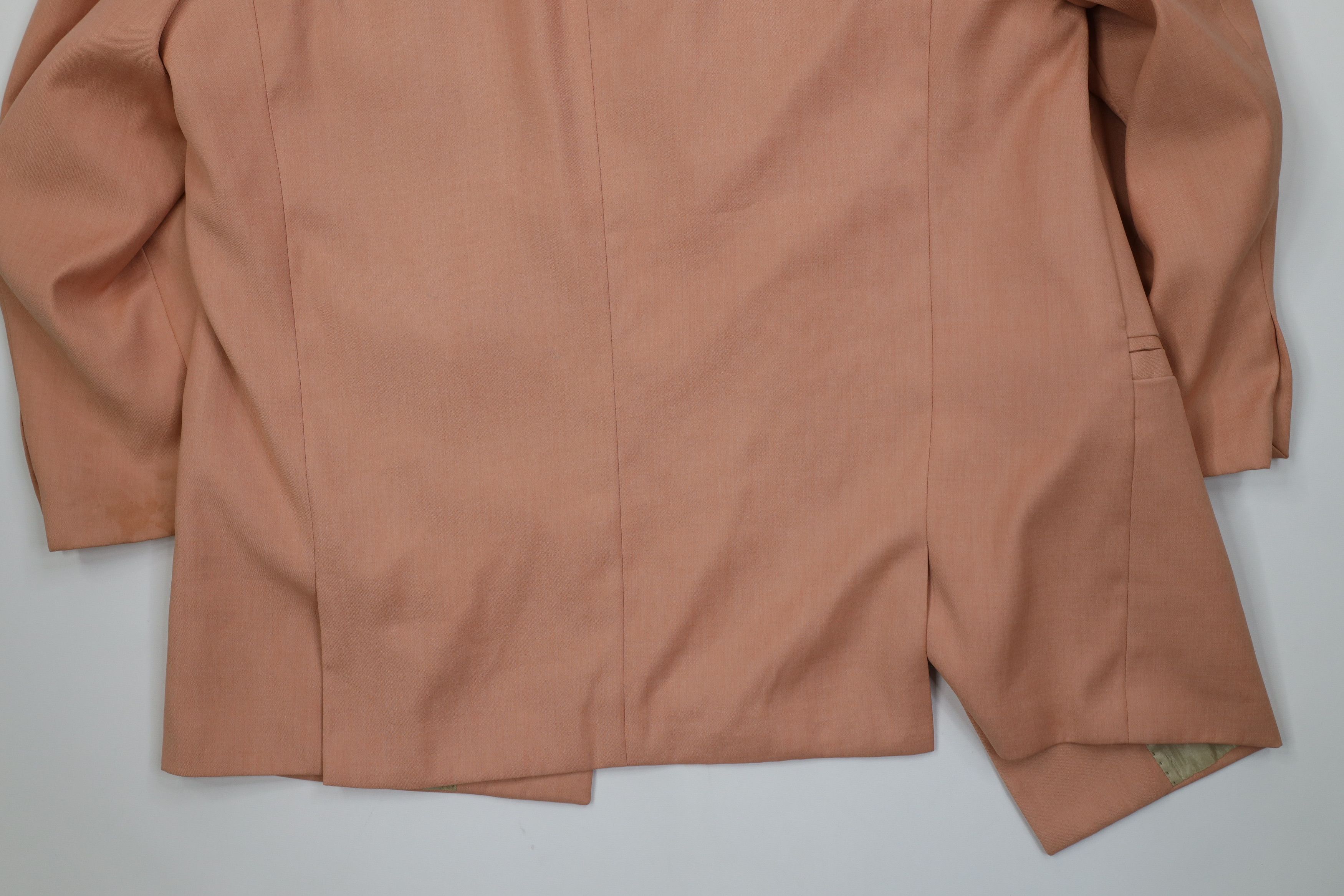 Vintage Vintage 90s Streetwear 2 Piece Rayon Gabardine Suit Size 46R - 11 Thumbnail