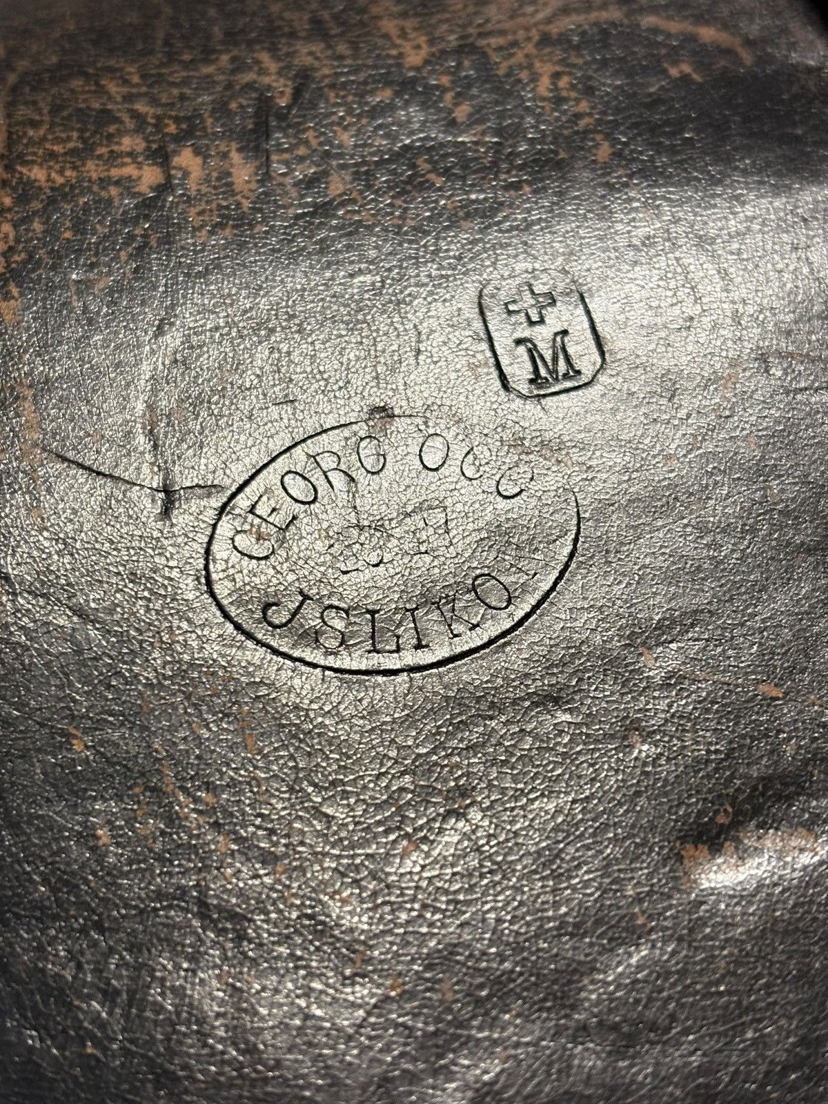 Vintage 🔥 WW2 DISTRESSED GERMAN MILITARY BAG VINTAGE CRACKED LEATHER Size ONE SIZE - 17 Thumbnail