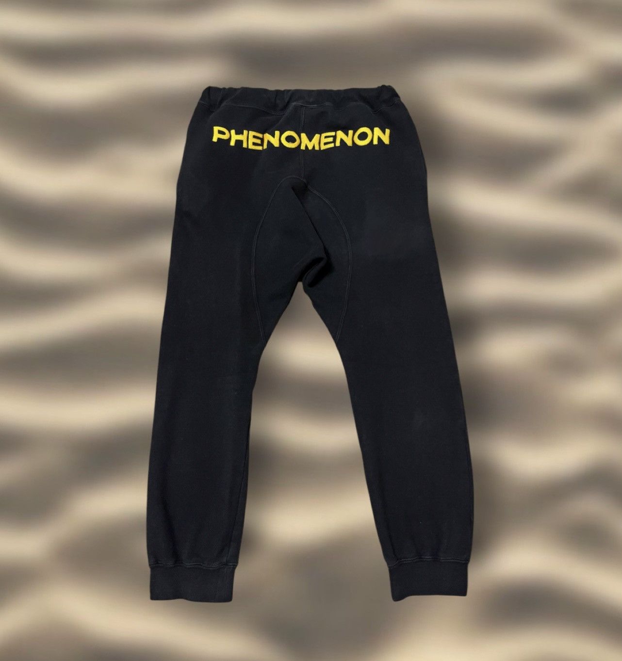 PHENOMENON Phenomenon 2008 Embroidered Spell Out Sweatpants Size US 29 - 1 Thumbnail