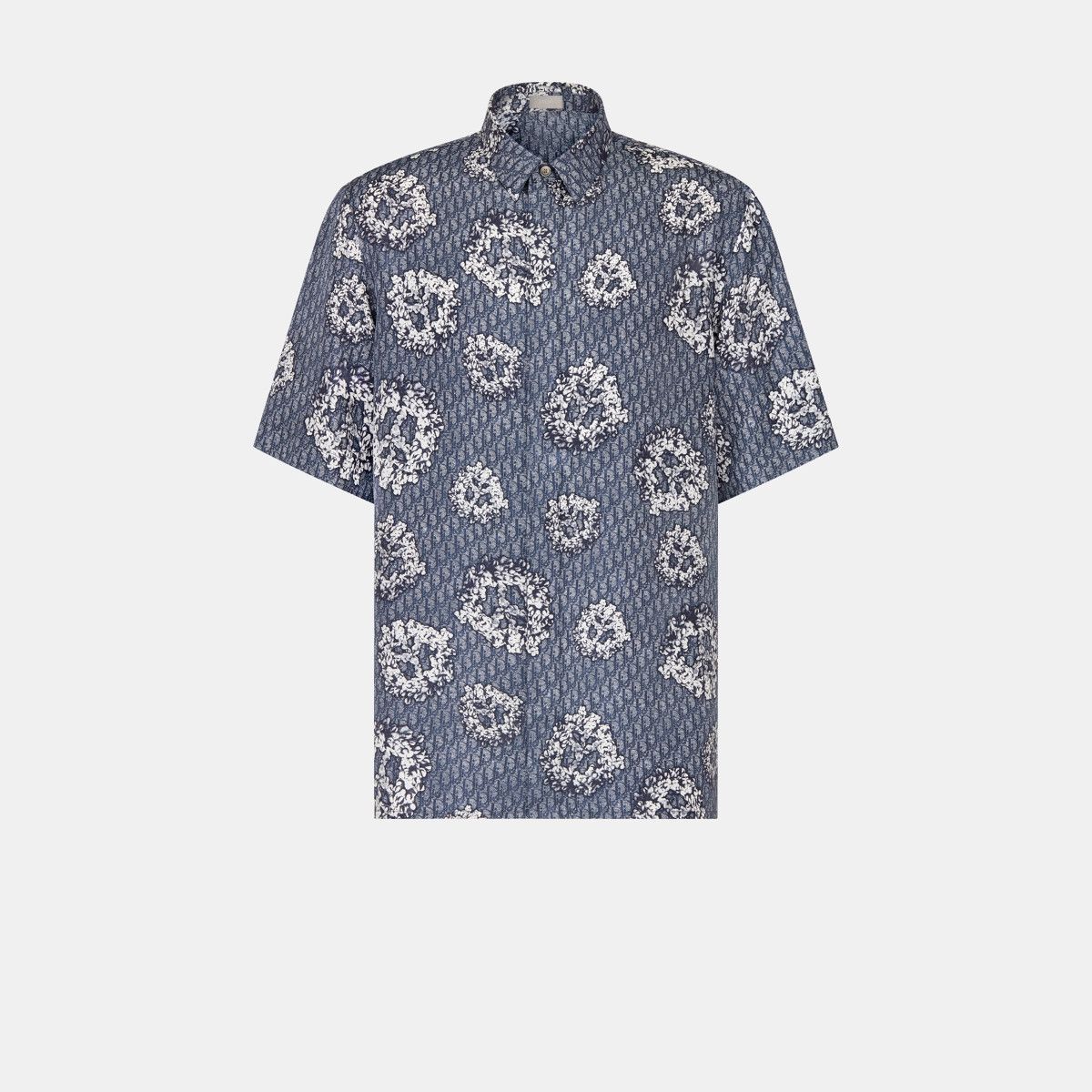 o1bcso1str0125 Tears Short-Sleeved Shirt in Blue