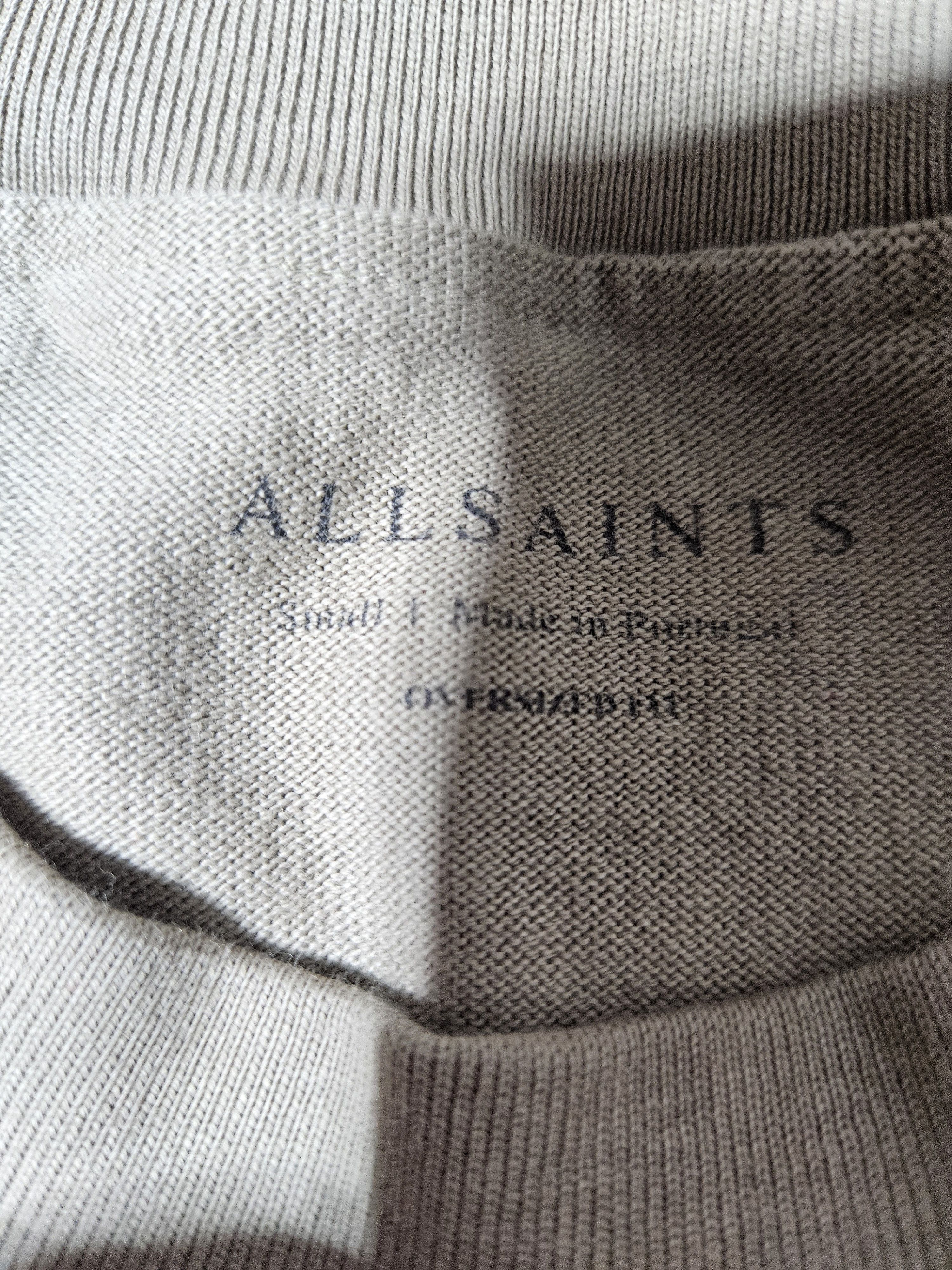 Allsaints AllSaints Isac Crew Shirt Small Relaxed Fit / Large Portugal Size US S / EU 44-46 / 1 - 6 Thumbnail