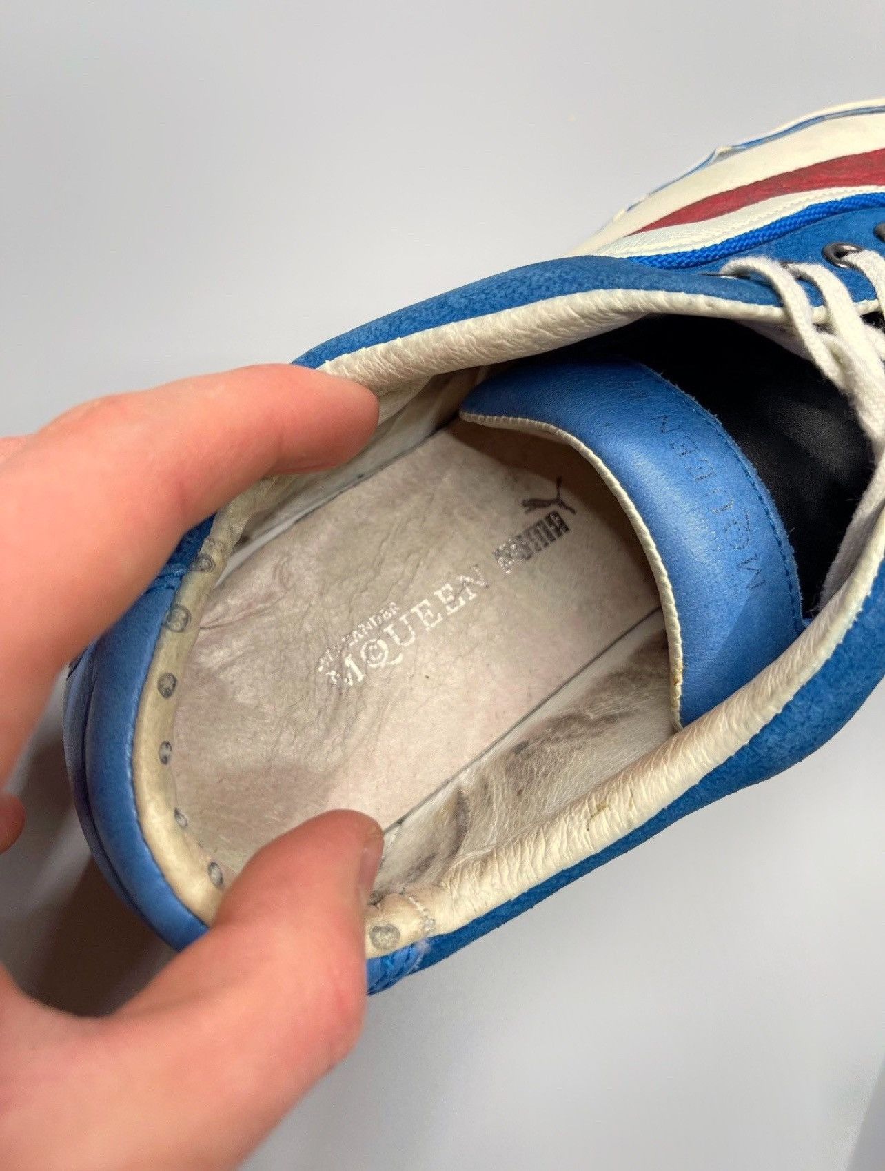 Alexander McQueen × Puma Puma x Alexander Mcqueen Leather Sneakers Size US 9 / EU 42 - 3 Thumbnail