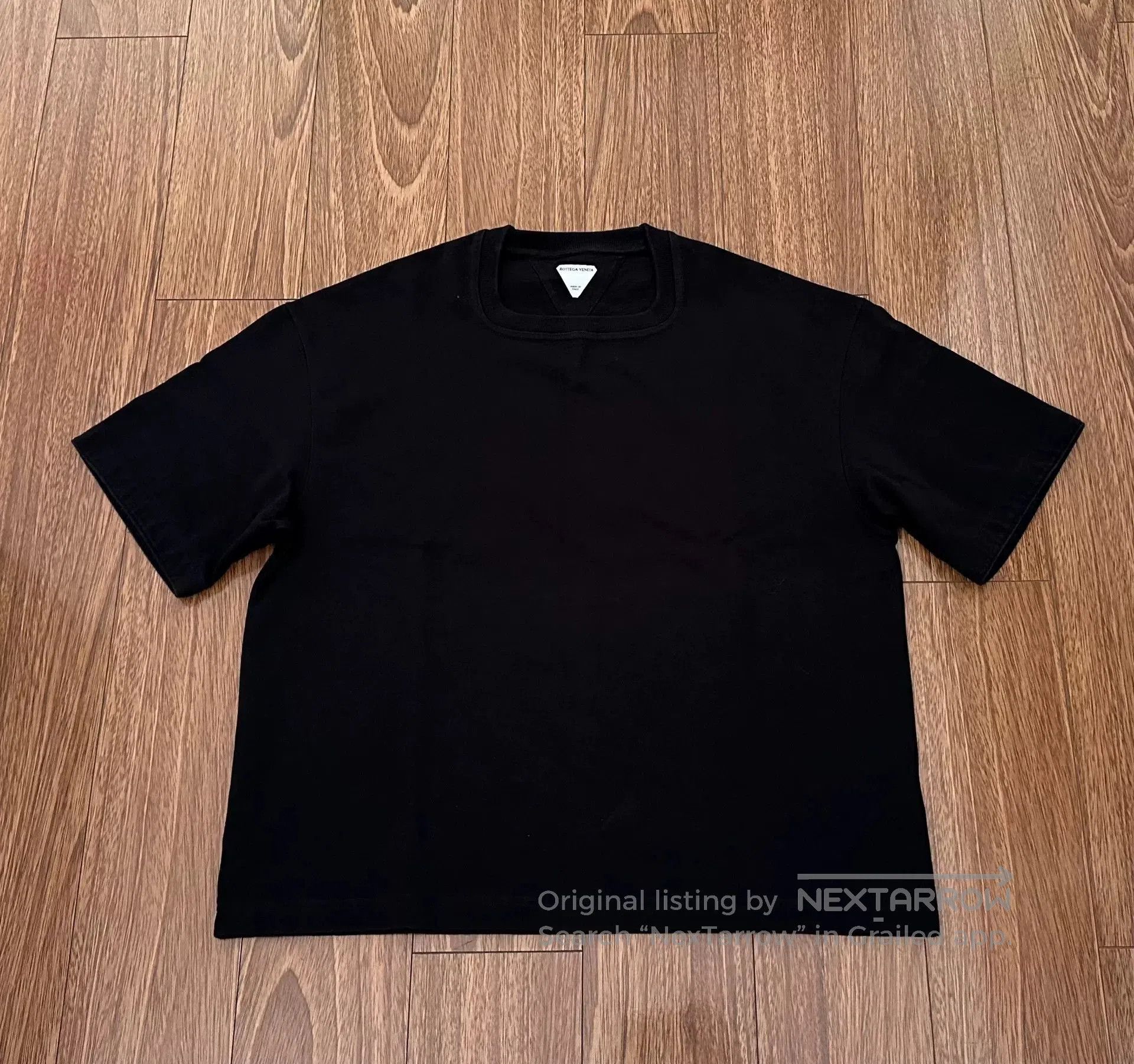 Bottega Veneta Bottega Veneta Logo Embroidered Short Sleeve Tee. Size US M / EU 48-50 / 2 - 1 Thumbnail