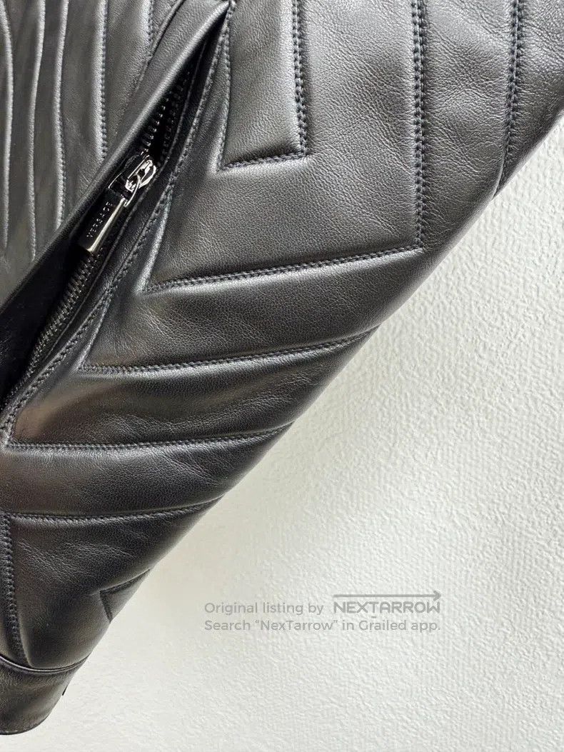 Versace Versace Leather coat Size US S / EU 44-46 / 1 - 3 Thumbnail