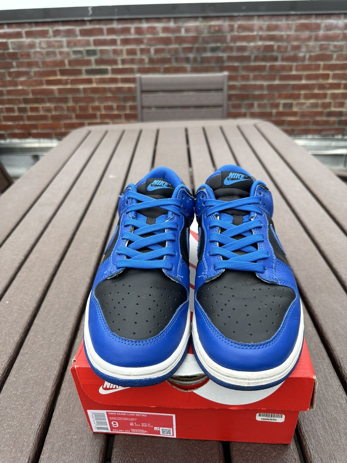 Nike “Hyper Cobalt” Nike Dunk Low Size US 9 / EU 42 - 2 Thumbnail