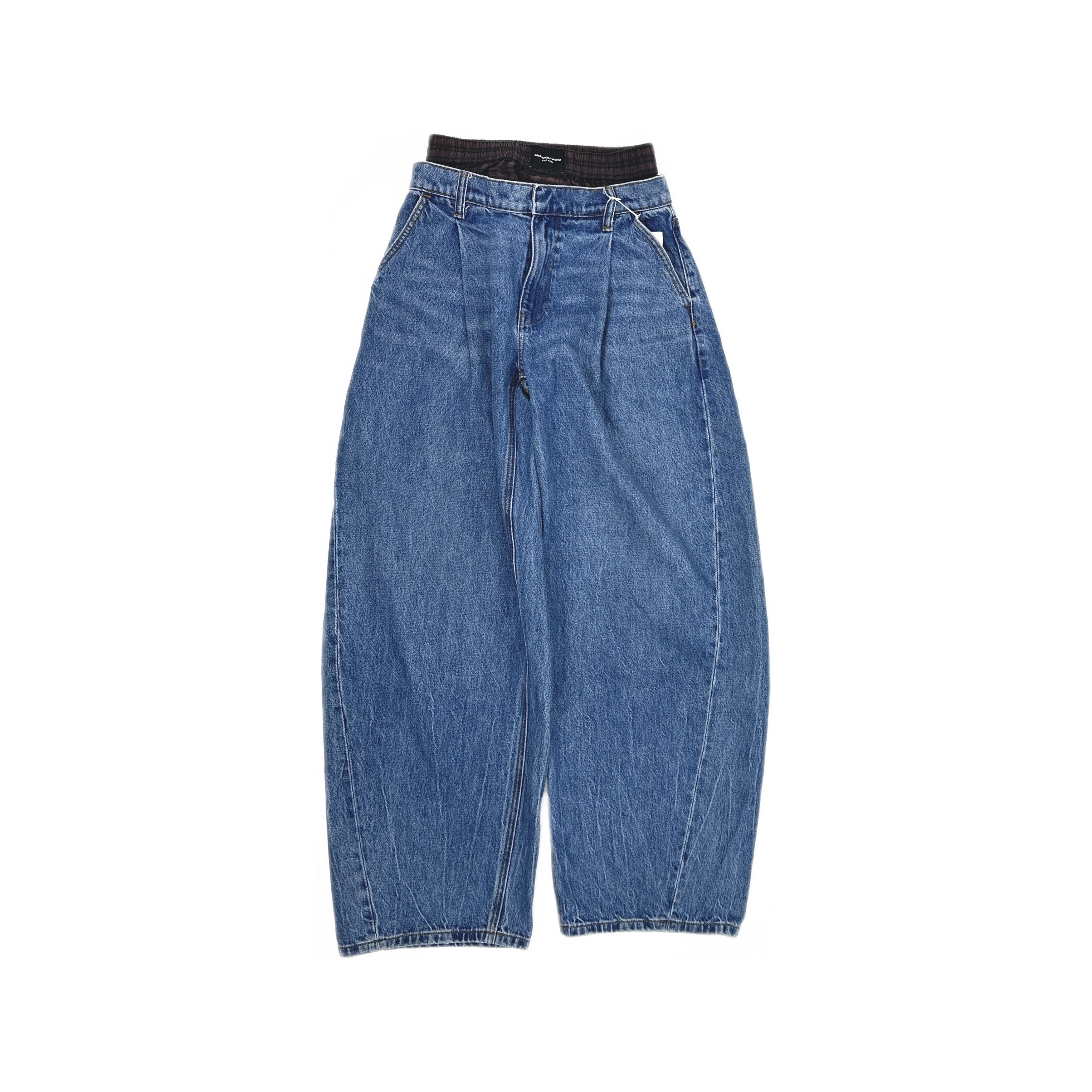Alexander Wang Alexander Wang Pleated Jeans Size 24 Size 24" / US 00 / IT 34 - 1 Thumbnail