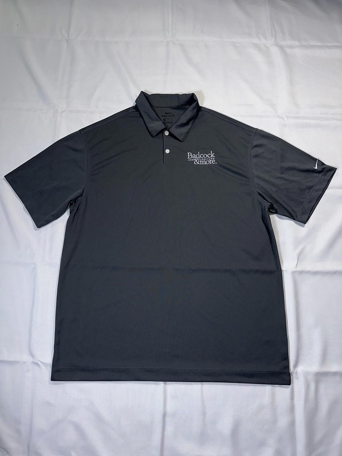 Nike Nike Men’s Dri-Fit Pebble Texture Babcock Home Furniture & More Polo Shirt Size US XL / EU 56 / 4 - 1 Thumbnail