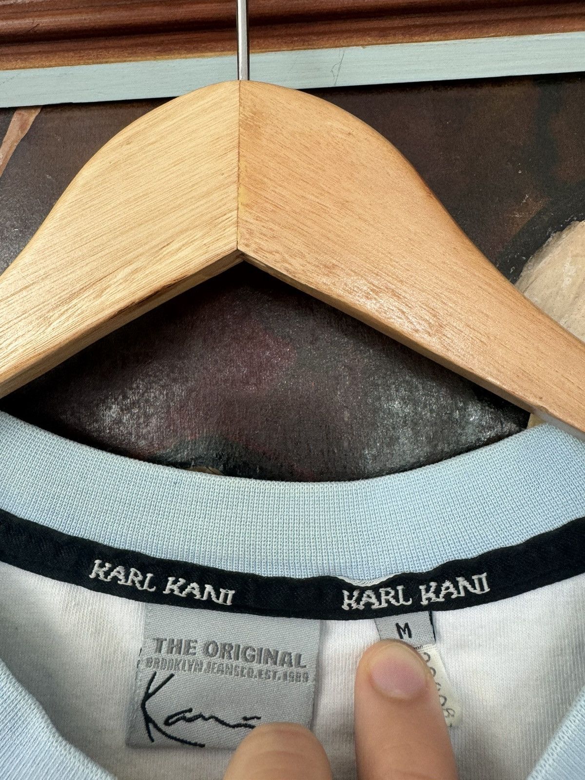 Karl Kani Vintage 90s Karl Kani Rap Logo Tee LV Vibe Monogram Hype Size US XL / EU 56 / 4 - 4 Thumbnail