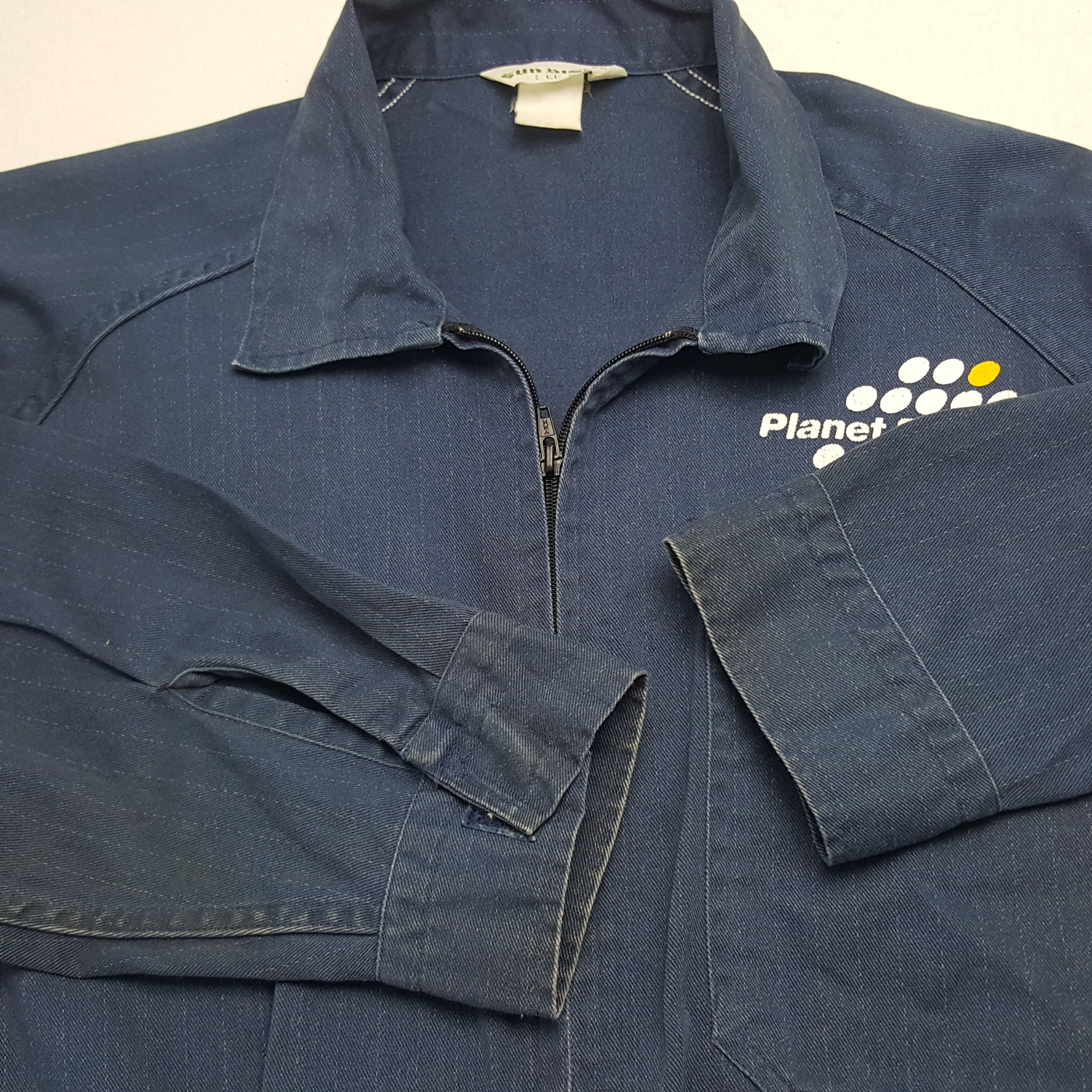 Uniform Wares × Vintage Vintage Planet Partner's Coverall Jumpsuit Jacket Size US L / EU 52-54 / 3 - 10 Thumbnail