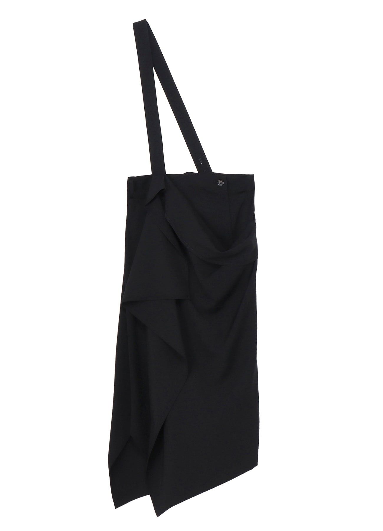 Yohji Yamamoto Yohji Yamamoto - WOOL 2WAY SUSPENDER SKIRT Size 24" / US 00 / IT 34 - 17 Thumbnail