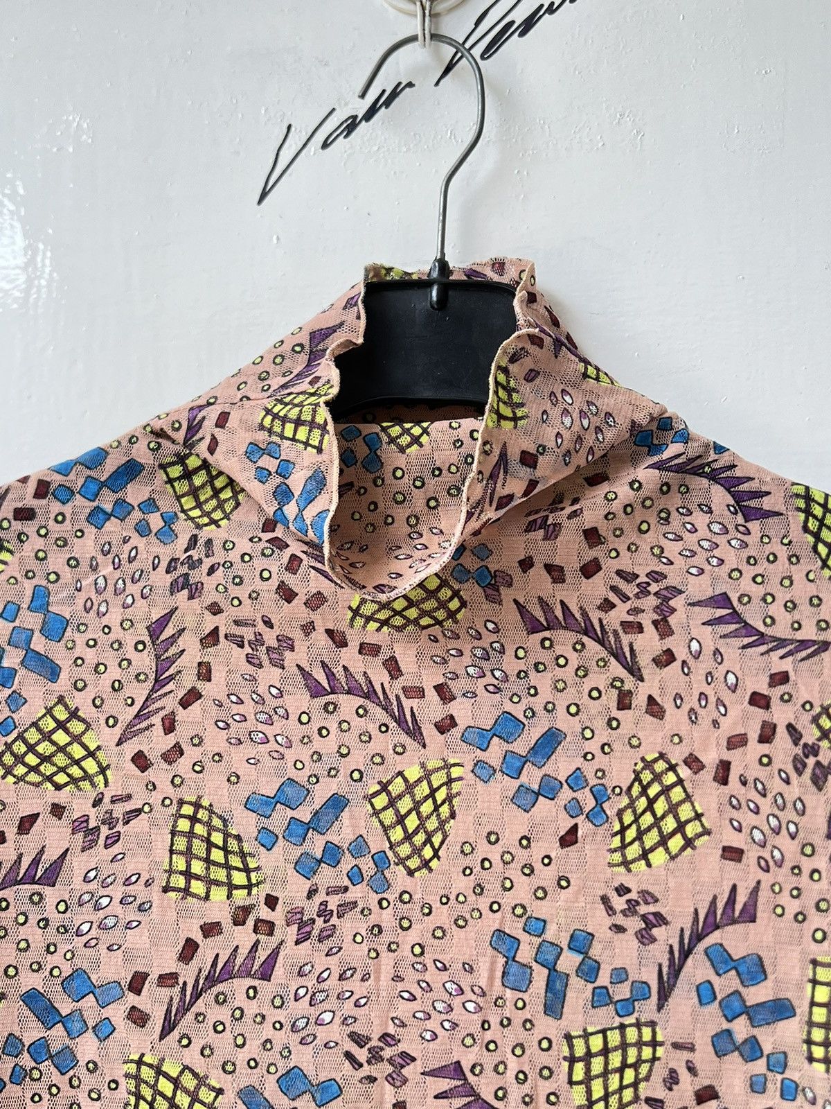 Hiroko Koshino Homme TRUNK HIROKO KOSHINO Mesh T-shirt Size US XS / EU 42 / 0 - 4 Thumbnail