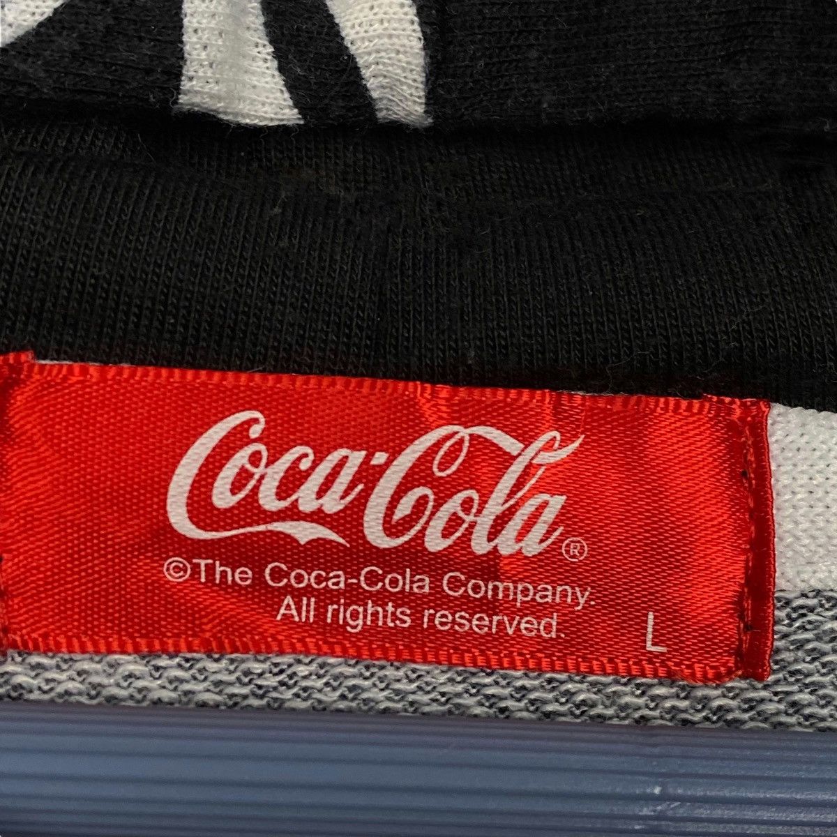 Coca Cola × Vintage Vintage Coca Cola All Over Print Hoodie Size L Size US L / EU 52-54 / 3 - 4 Thumbnail