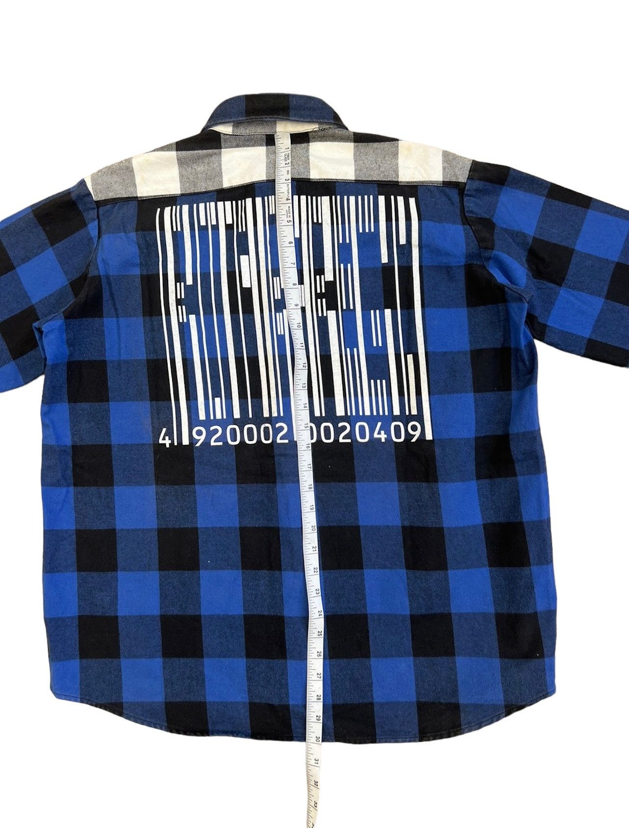 Japanese Brand Japan Brand ROTAR Thick Oversize Cyberpunk Flannel Shirt Size US M / EU 48-50 / 2 - 5 Thumbnail