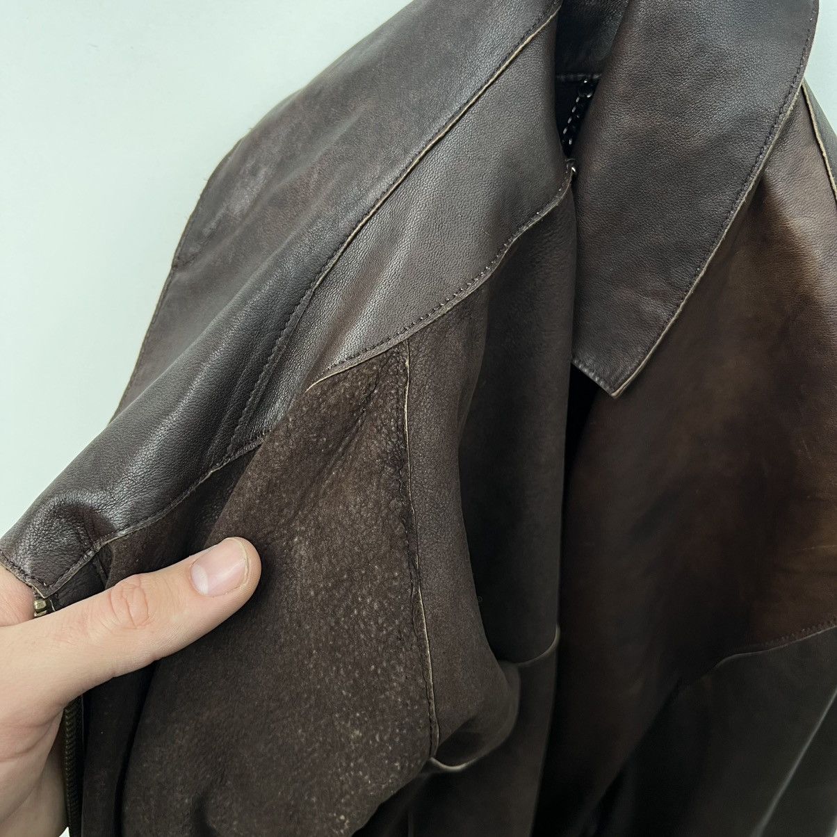 Gieves & Hawkes GIEVES & HAWKES leather jacket vintage Size US L / EU 52-54 / 3 - 13 Thumbnail