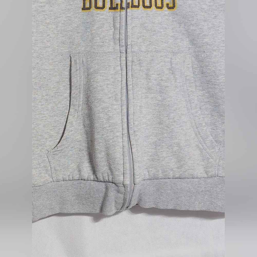 Lucky Brand Lucky Brand Women's Sz L Gray Luckville Bulldogs Hoodie Size L / US 10 / IT 46 - 4 Thumbnail