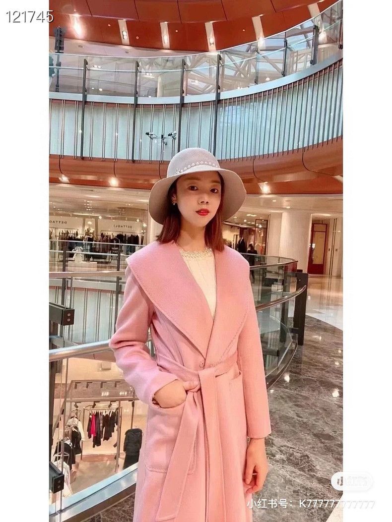 Max Mara Max Mara Pink camel hair belted midi coat Size S / US 4 / IT 40 - 7 Thumbnail