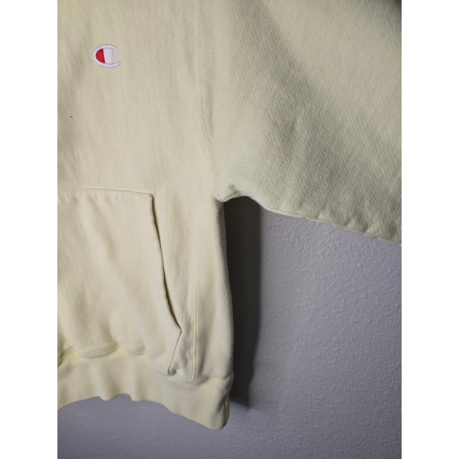 Champion Vintage Champion Reverse Weave Lime Green Hoodie Small 2000s Size S / US 4 / IT 40 - 5 Thumbnail