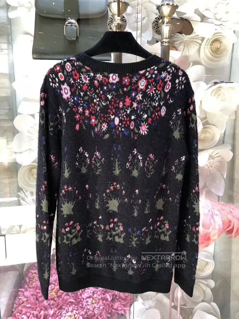 Valentino Valentino Mohair splash pattern sweater Size S / US 4 / IT 40 - 4 Thumbnail