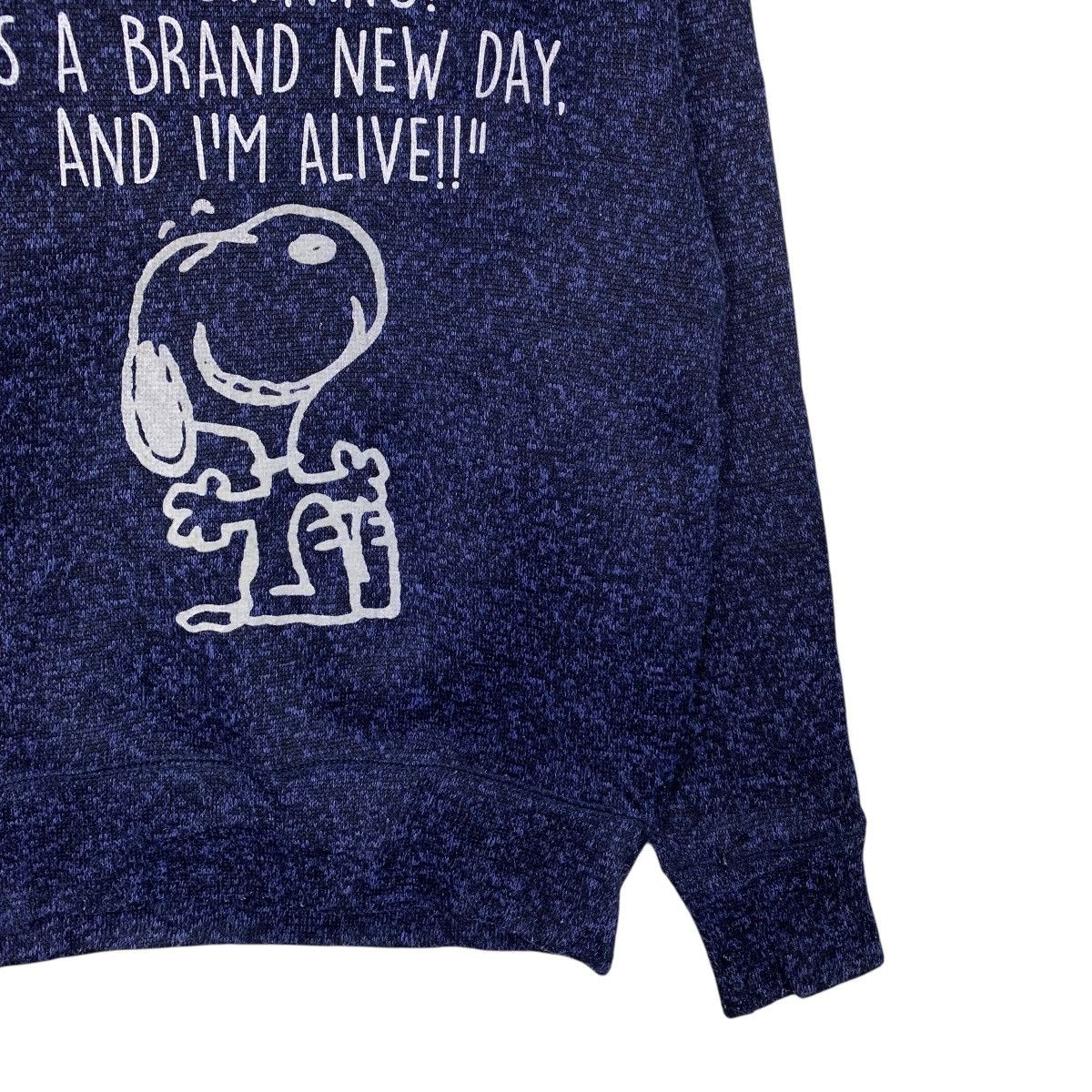 Peanuts Peanuts Snoopy Blue Crewneck Sweatshirt Size US L / EU 52-54 / 3 - 4 Thumbnail