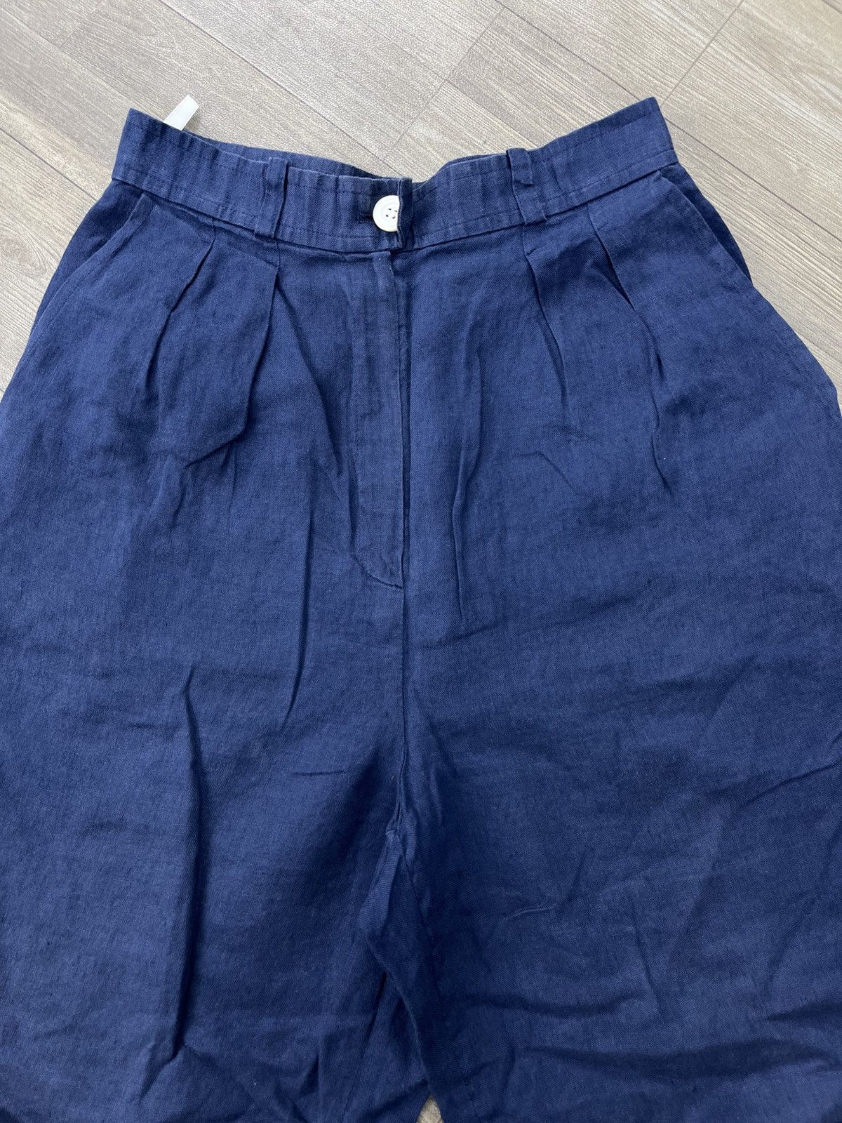 Givenchy Vintage Live Givenchy Cotton Blue Short Pants Size US 27 - 4 Thumbnail