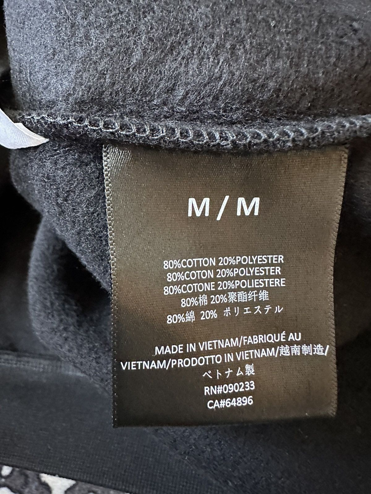 Fear of God Fear of God Essentials Fleece Hoodie Black Size US M / EU 48-50 / 2 - 11 Thumbnail