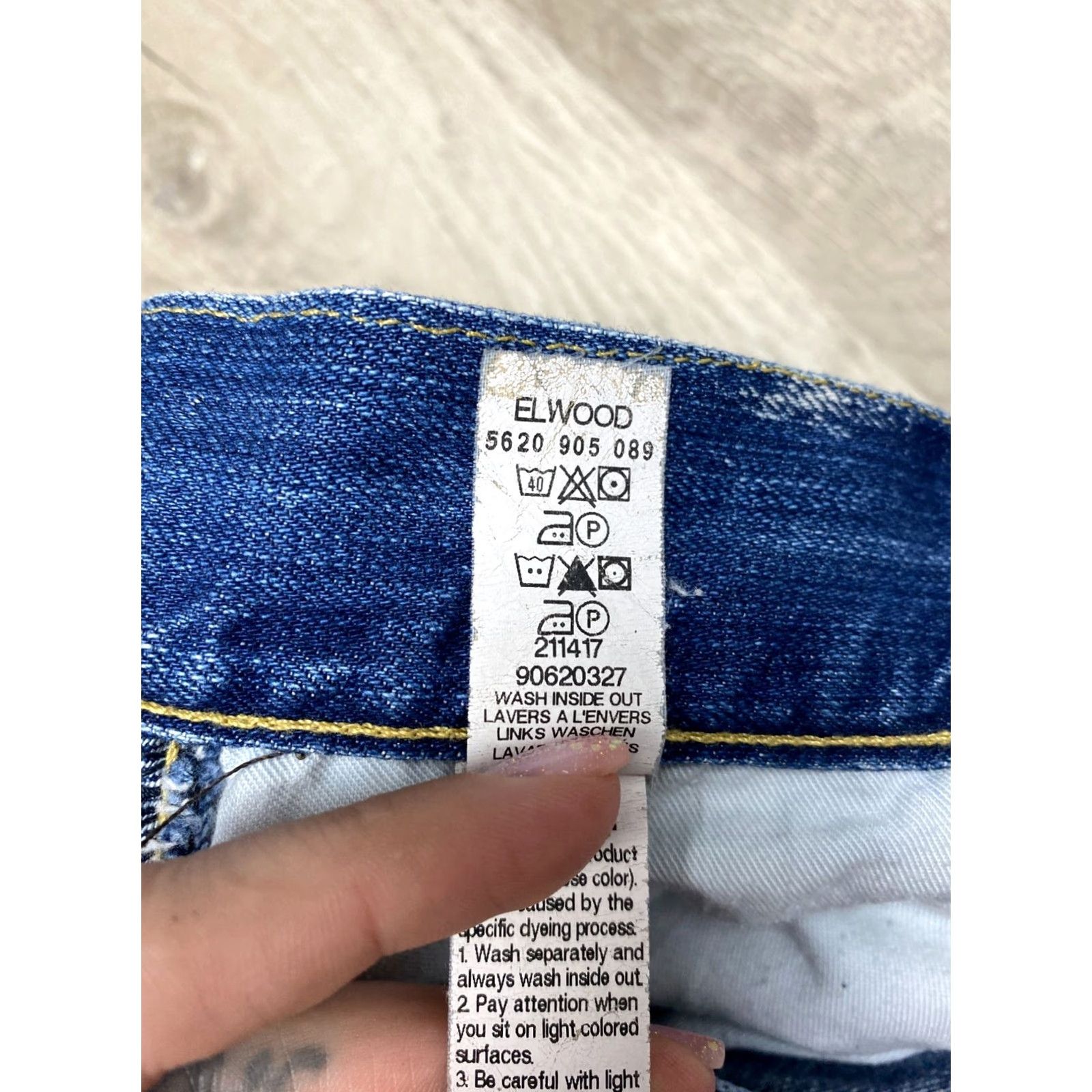 G-Star G Star Raw 90s Vintage Mens Double Knee Denim Jeans Pants Size 32 Regular Blue Denim 90s Mens Jeans Size US 32 / EU 48 - 7 Thumbnail