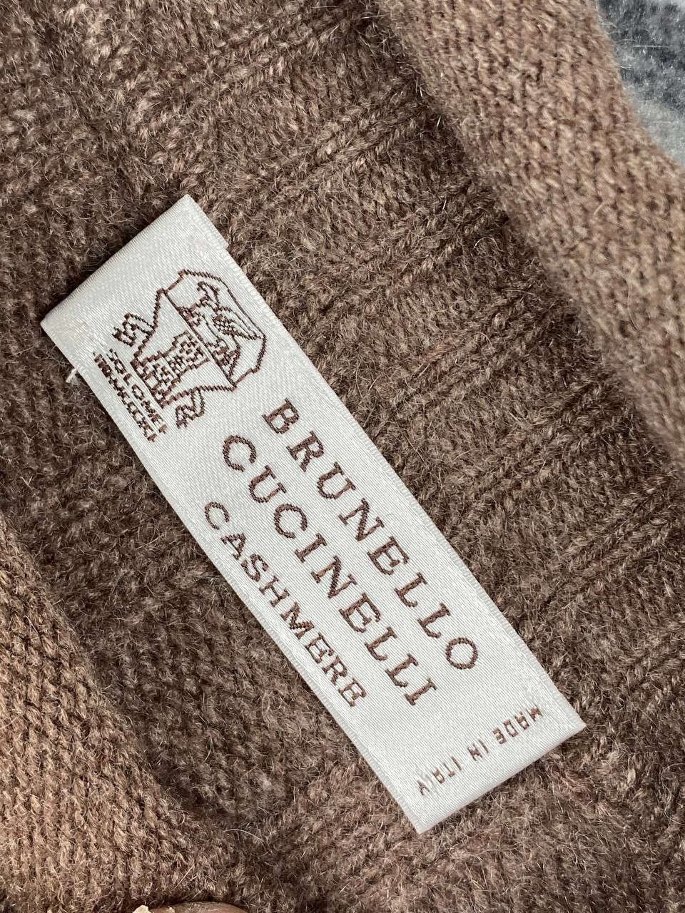Brunello Cucinelli Brunello Cucinelli Knit Cashmere Ribbed Sweater Men Size 48 Size US M / EU 48-50 / 2 - 4 Thumbnail
