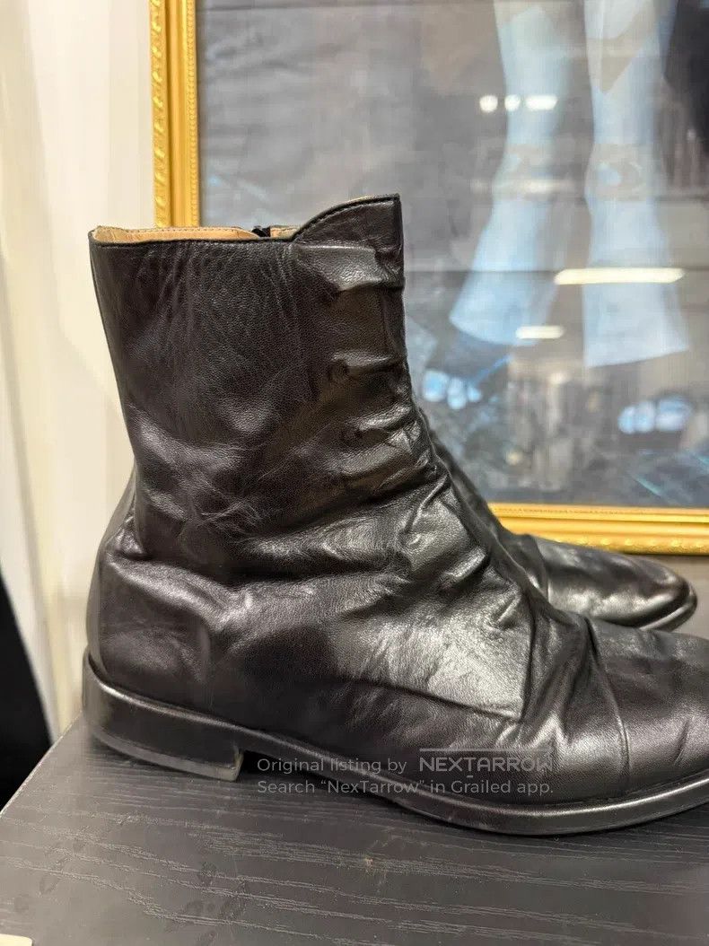 Maison Margiela Maison Margiela Hidden lace-up double-layer Chelsea boots Size US 9 / EU 42 - 4 Thumbnail