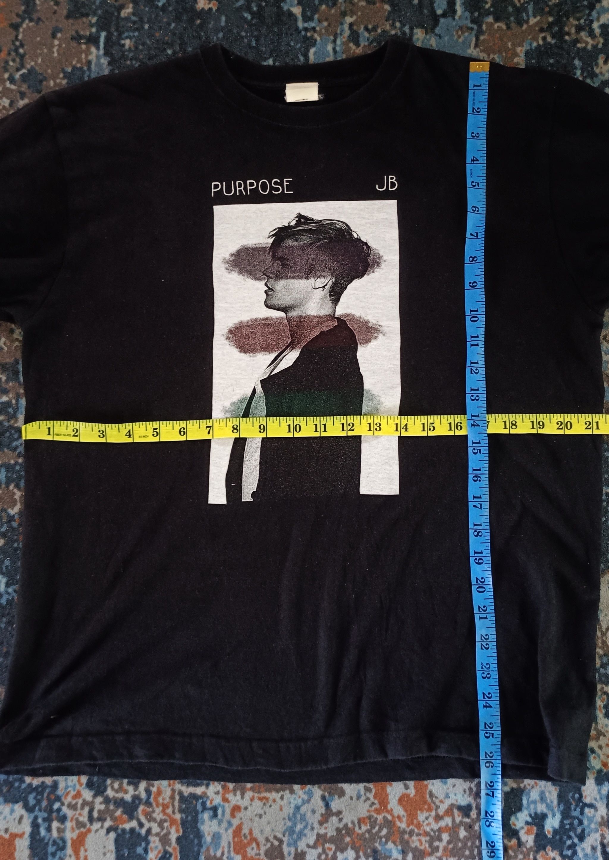 Band Tees × Justin Bieber Rare🔥🔥Justin Bieber Rattle Trap Bravado Size US L / EU 52-54 / 3 - 11 Thumbnail