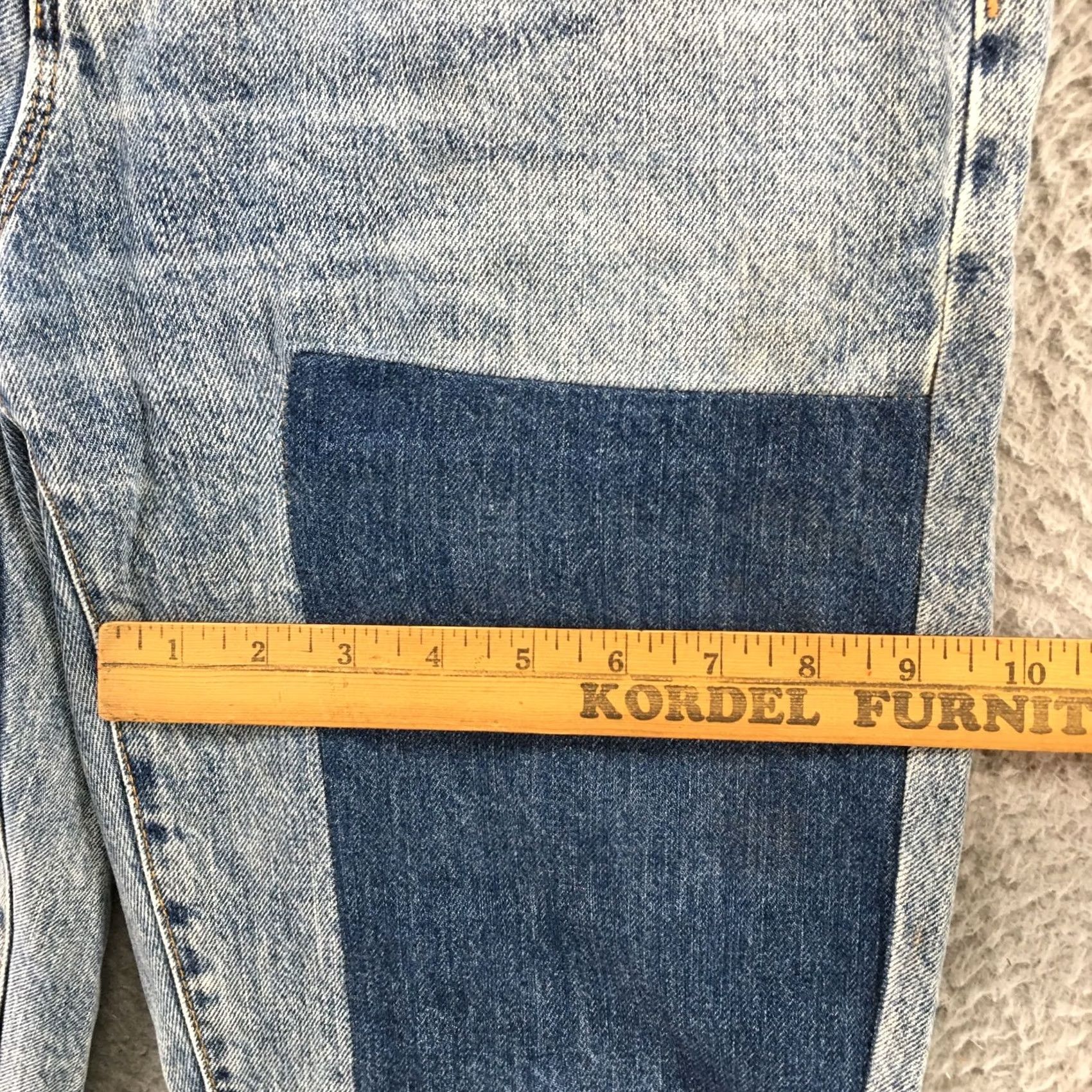 Banana Republic Banana Republic Hi-Rise Straight Jeans Womens 28 Regular Blue Denim Straight Womens Jeans Size 28" / US 6 / IT 42 - 6 Thumbnail