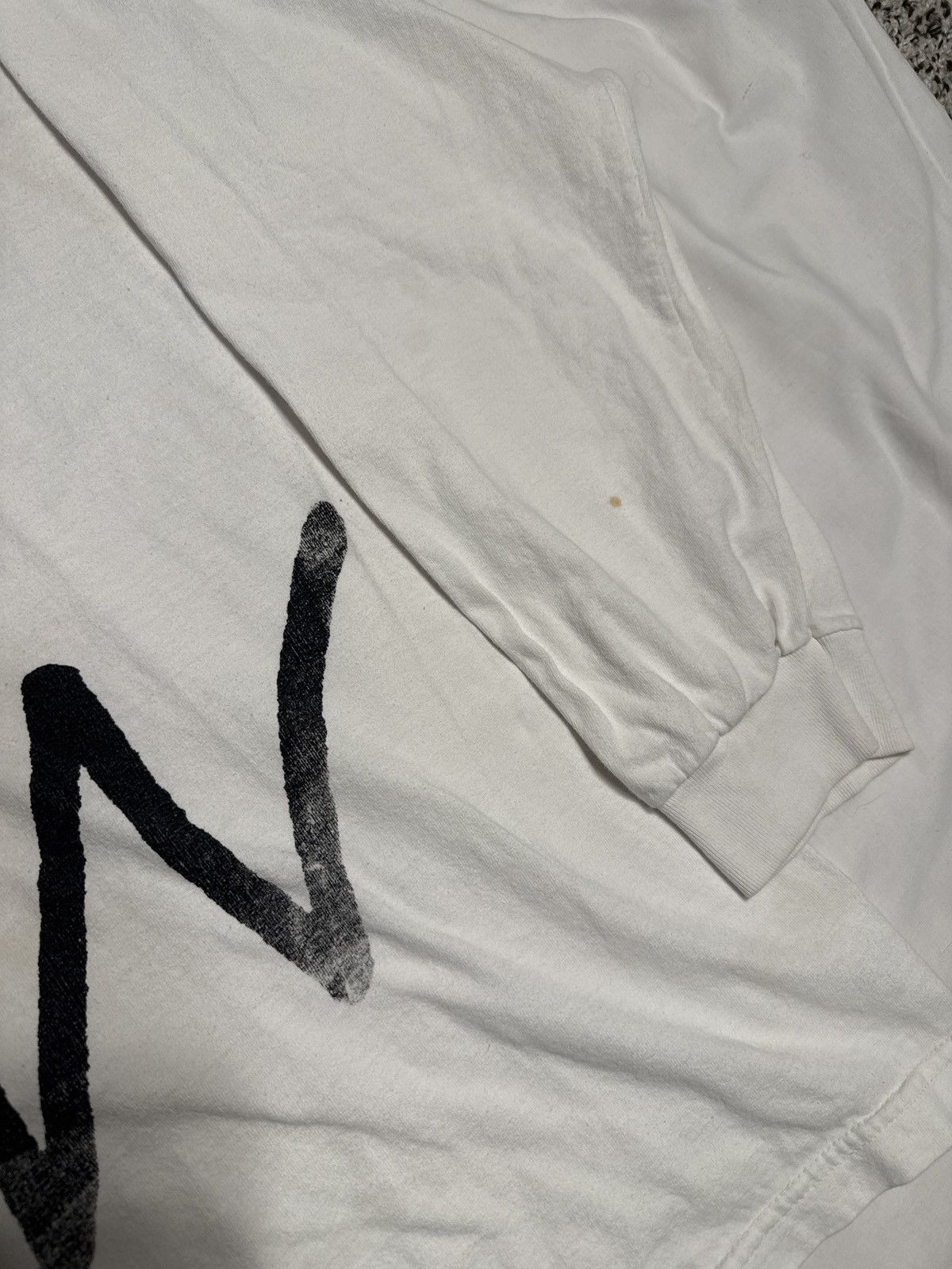 Asspizza Asspizza 2018 White Long Sleeve Tee Shirt Size US L / EU 52-54 / 3 - 3 Thumbnail