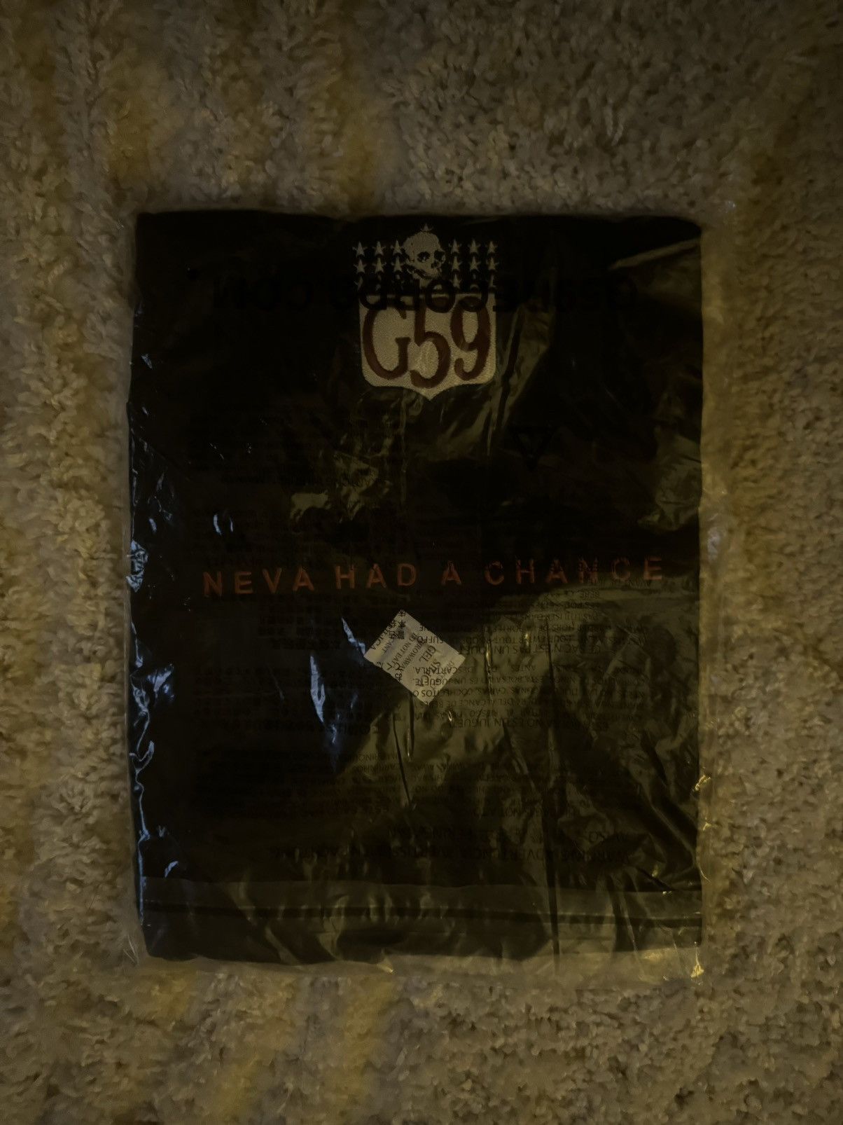 G59 Records $uicideboy$ G59 BORN 2 LOSE TEE BLACK Size US M / EU 48-50 / 2 - 5 Thumbnail
