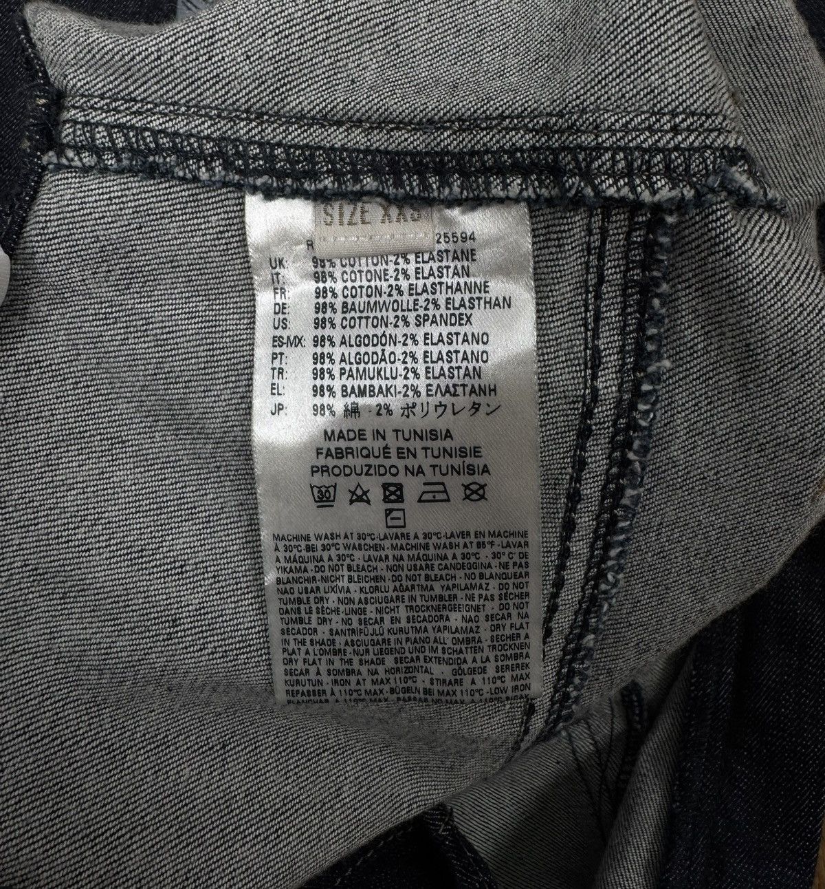 Diesel Diesel Denim Overall Jumpsuit size XXS Size 23" - 18 Thumbnail