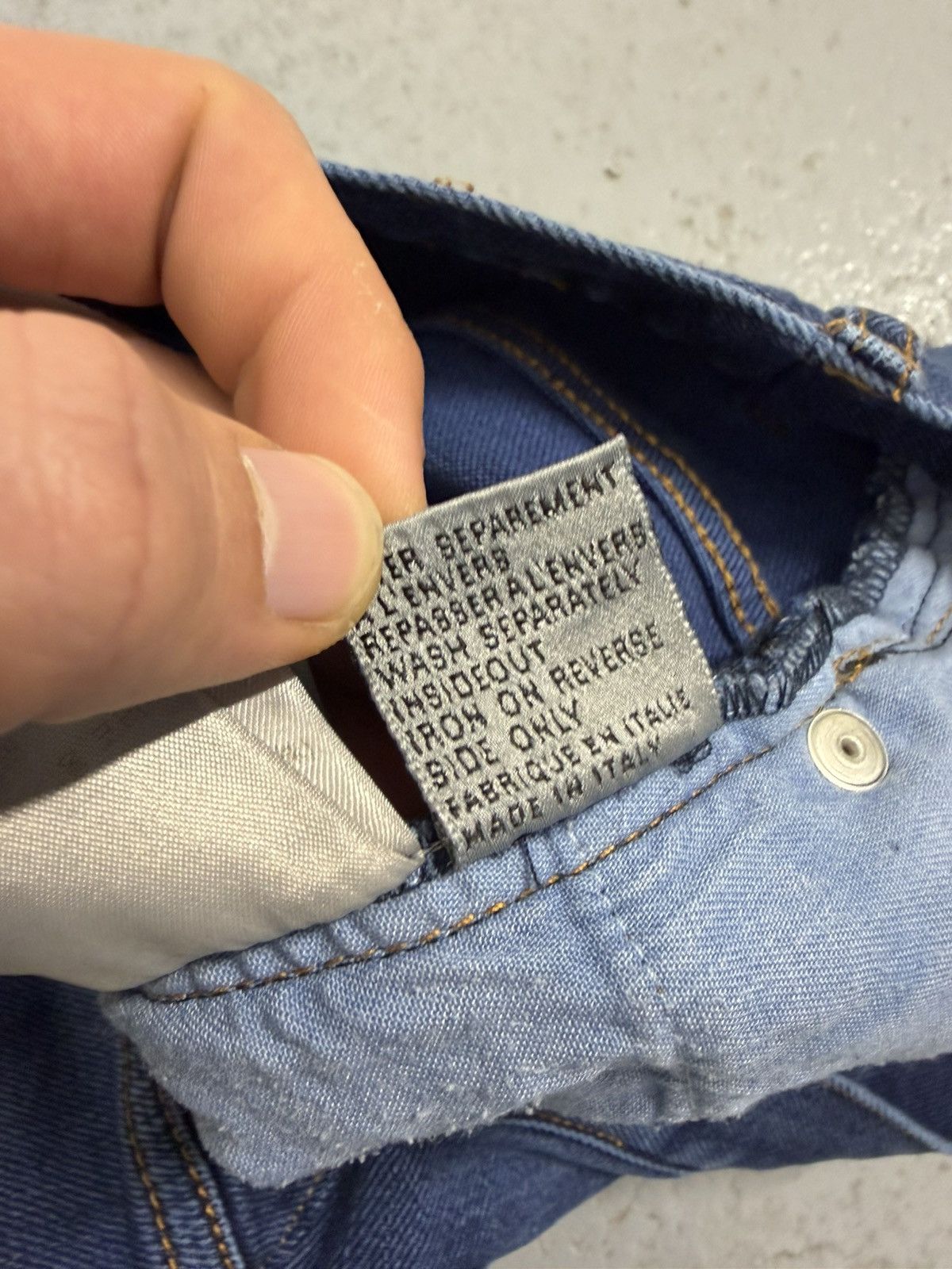Dior Dior Homme Hedi Slimane Era Jeans Size US 30 / EU 46 - 14 Thumbnail