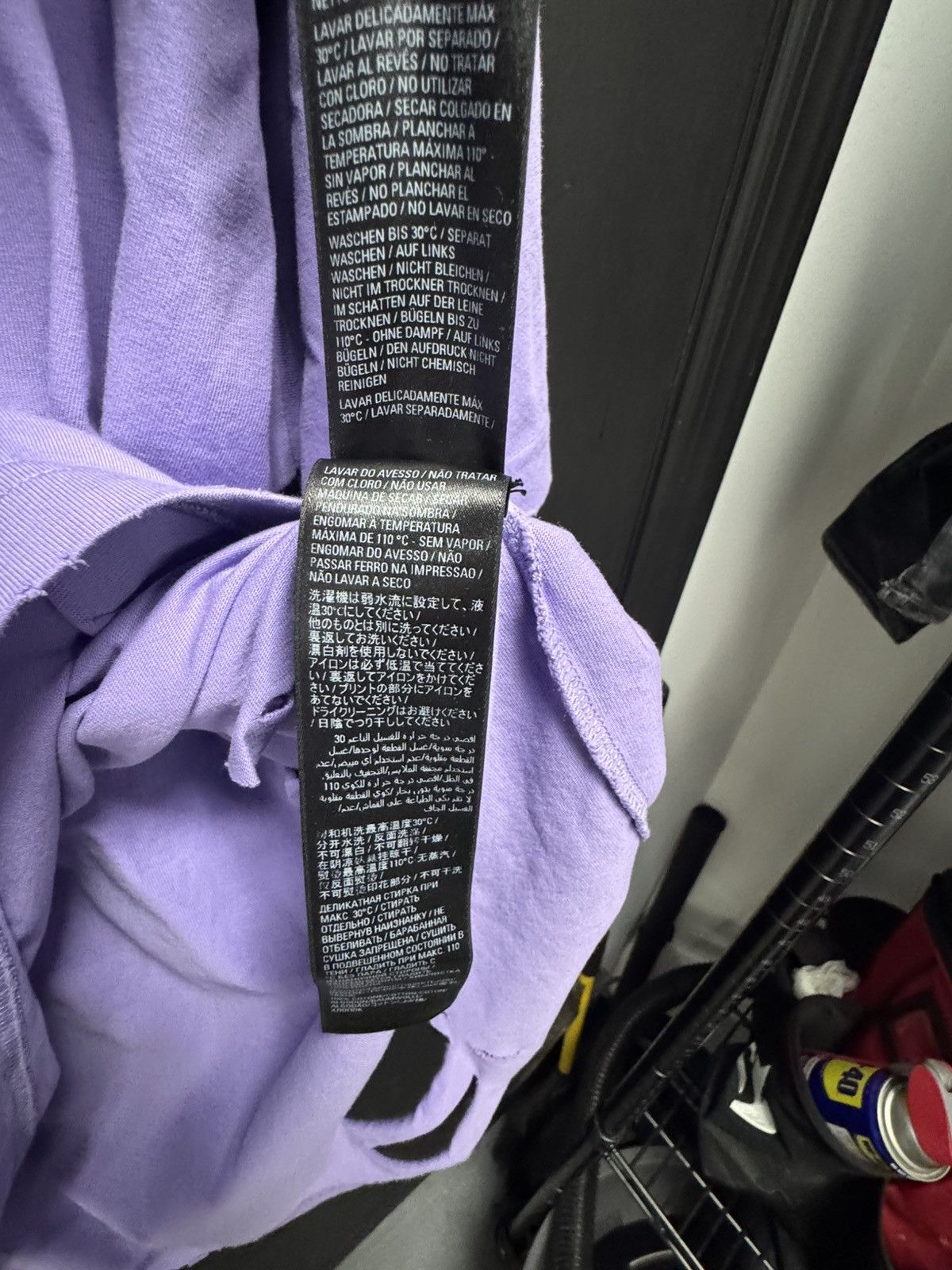 Balenciaga Balenciaga Boxy T-Shirt Purple/White Size US XS / EU 42 / 0 - 8 Thumbnail