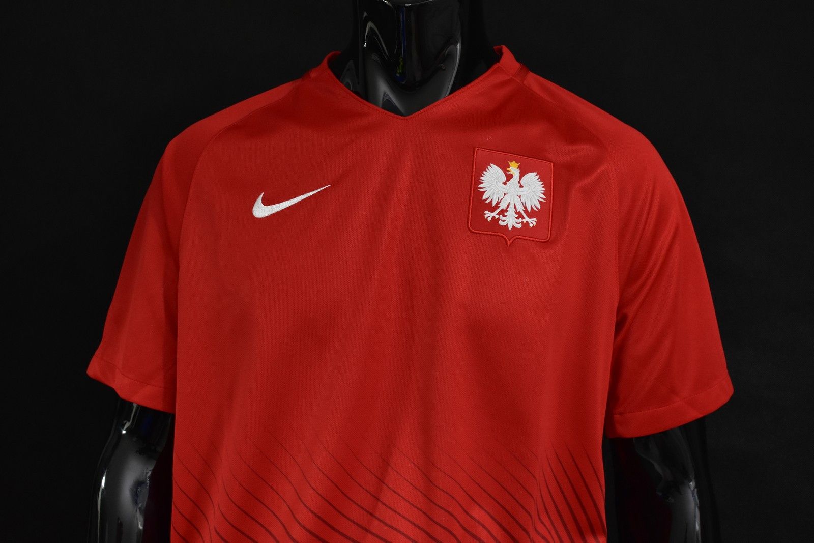 Nike NIKE Poland Away Red Football Shirt Polska SIZE L adults Size US L / EU 52-54 / 3 - 2 Thumbnail