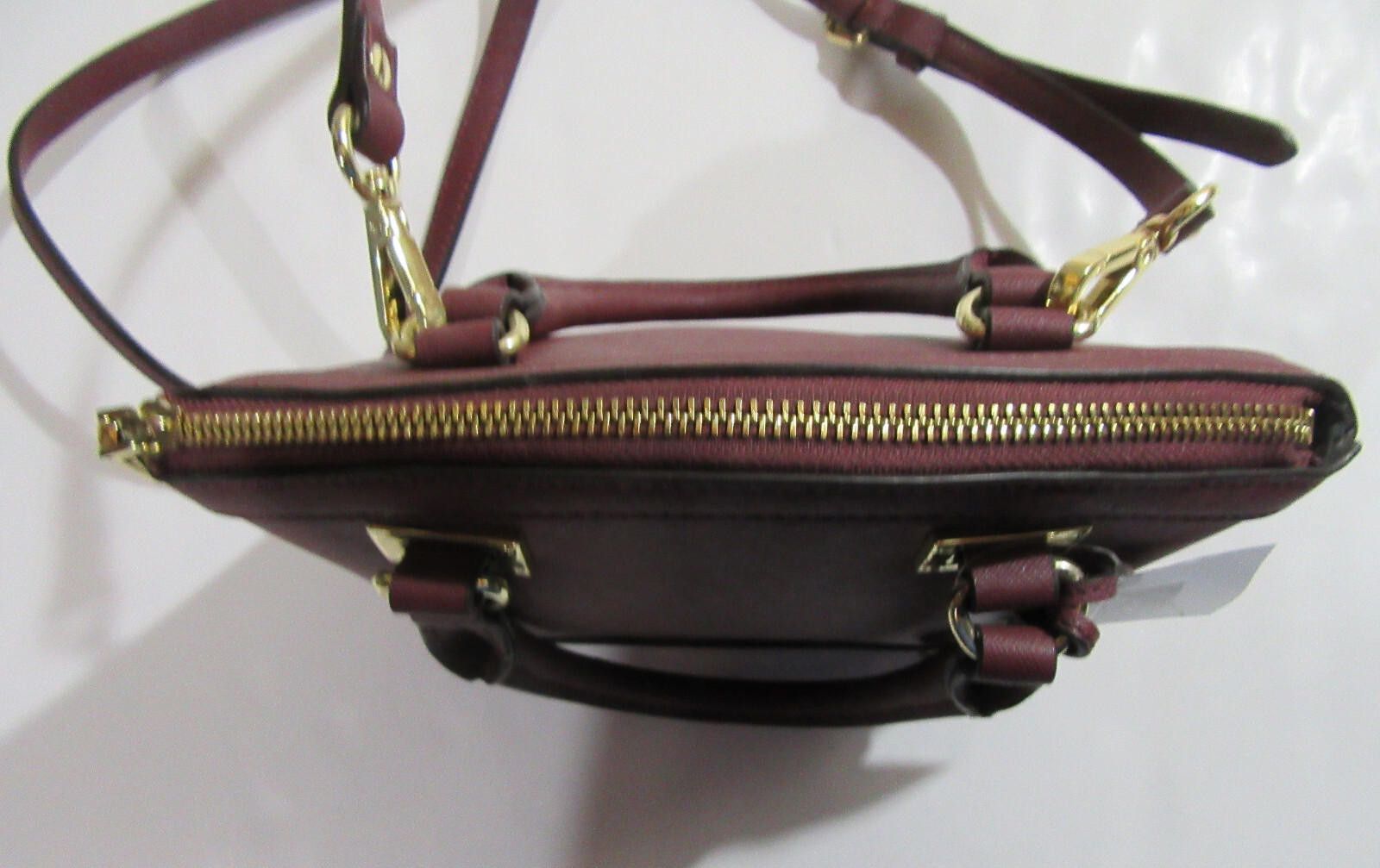 Designer Anne Klein New Recruits Crossbody Bag Garnet Burgundy NWT Size ONE SIZE - 6 Thumbnail