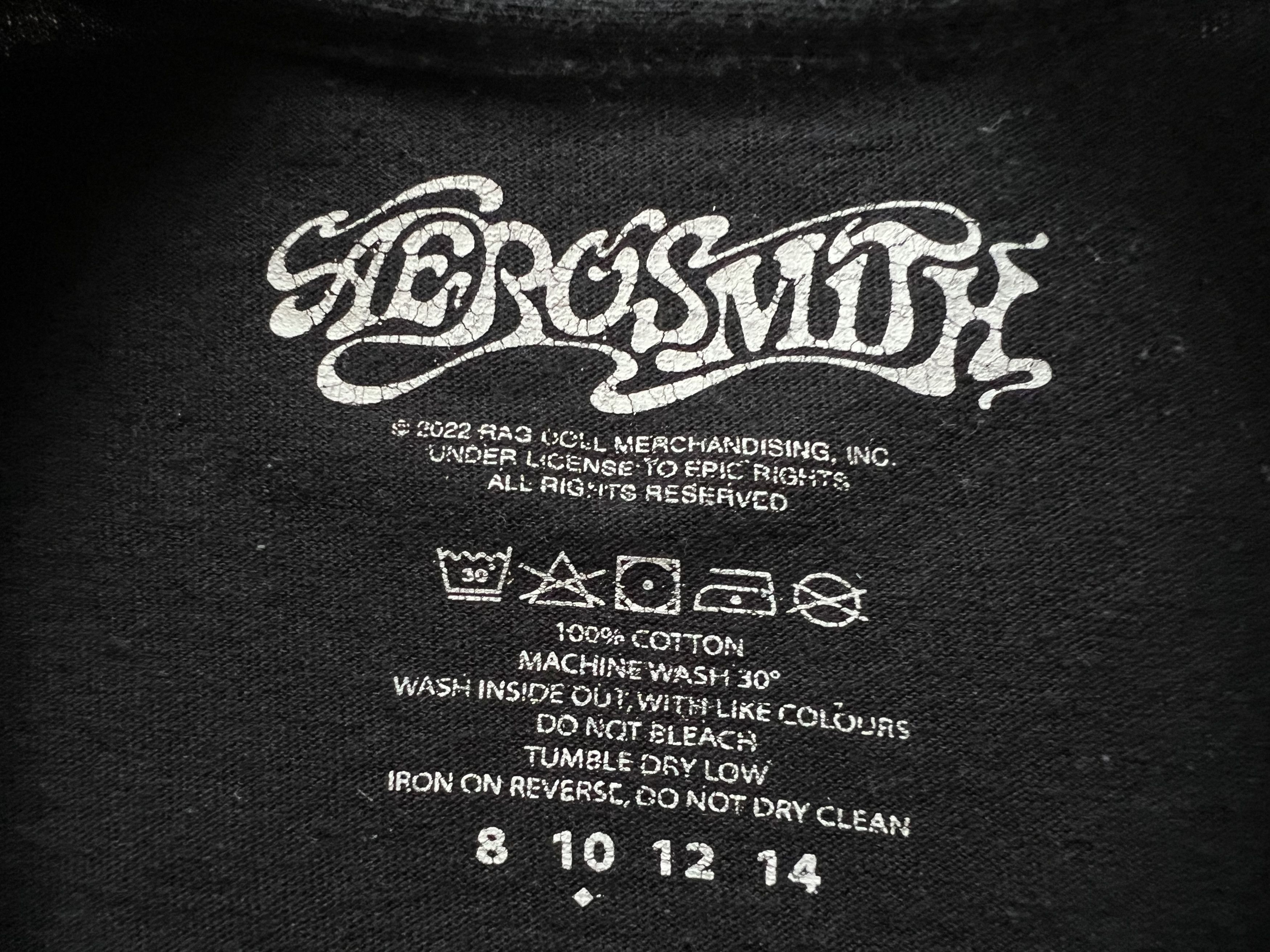 Aerosmith Get Your Wings Tour 2022 T Shirt