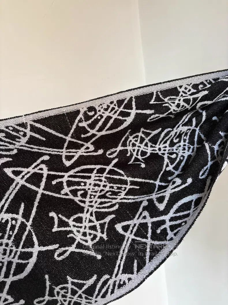Vivienne Westwood Vivienne Westwood Black and White Double-Sided Full Print Size ONE SIZE - 3 Thumbnail