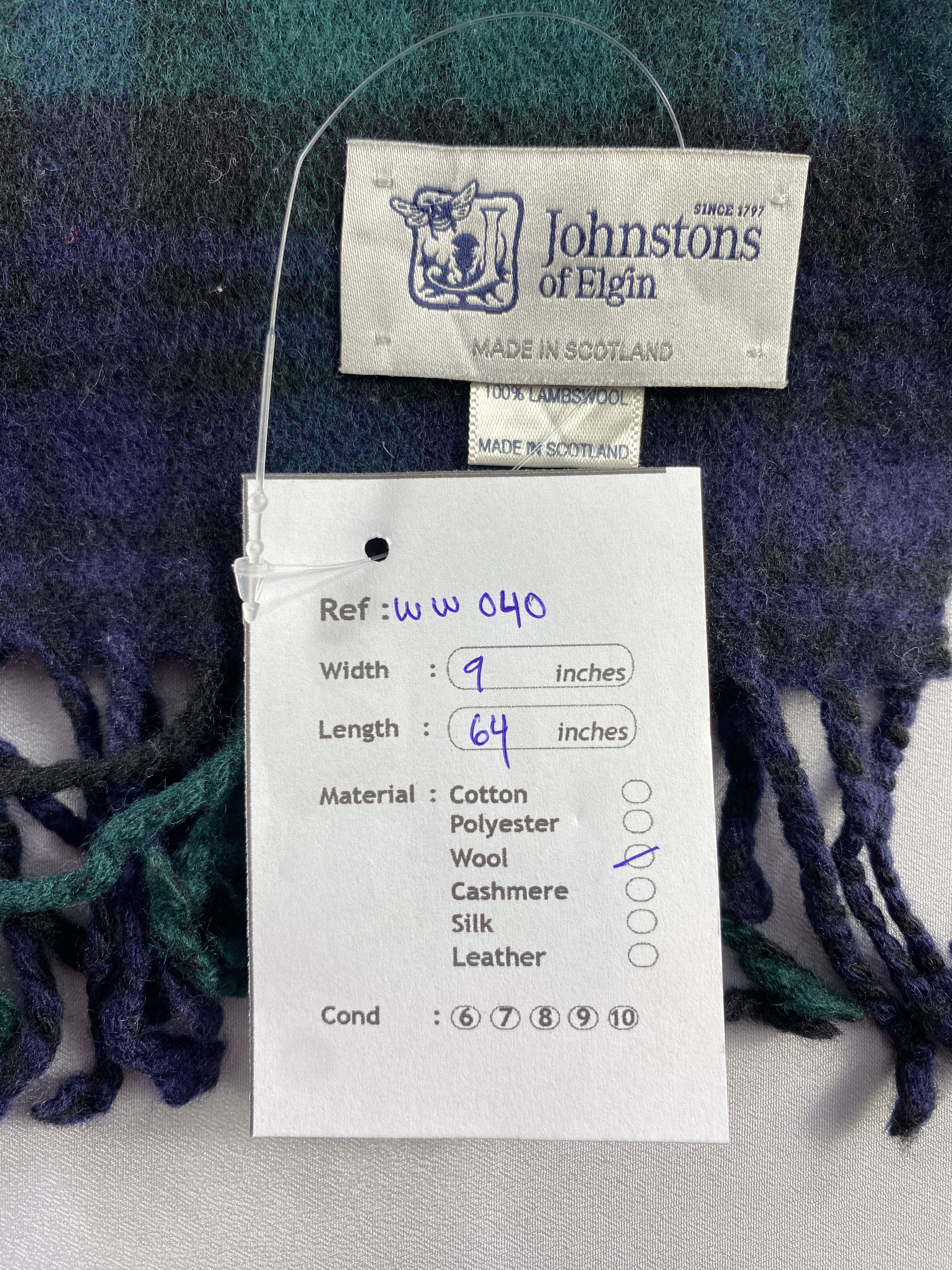 Johnstons Of Elgin × Vintage Johnstons Of Elgin Scarf / Muffler / Neckwear Size ONE SIZE - 5 Thumbnail