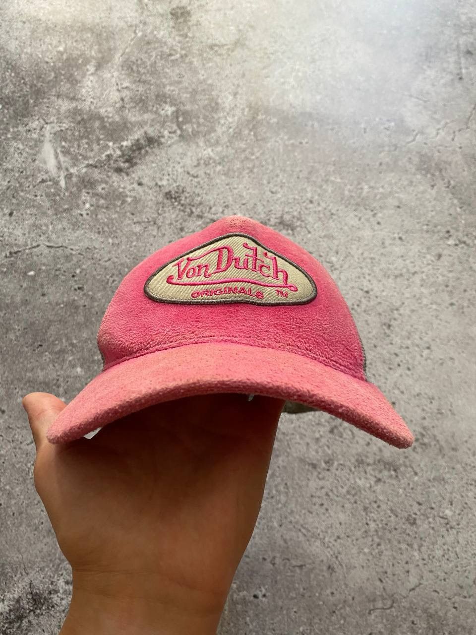Vintage × Von Dutch CRAZY Y2K VON DUTCH PINK EMBROIDERED LOGO HAT CAP VINTAGE Size ONE SIZE - 9 Thumbnail